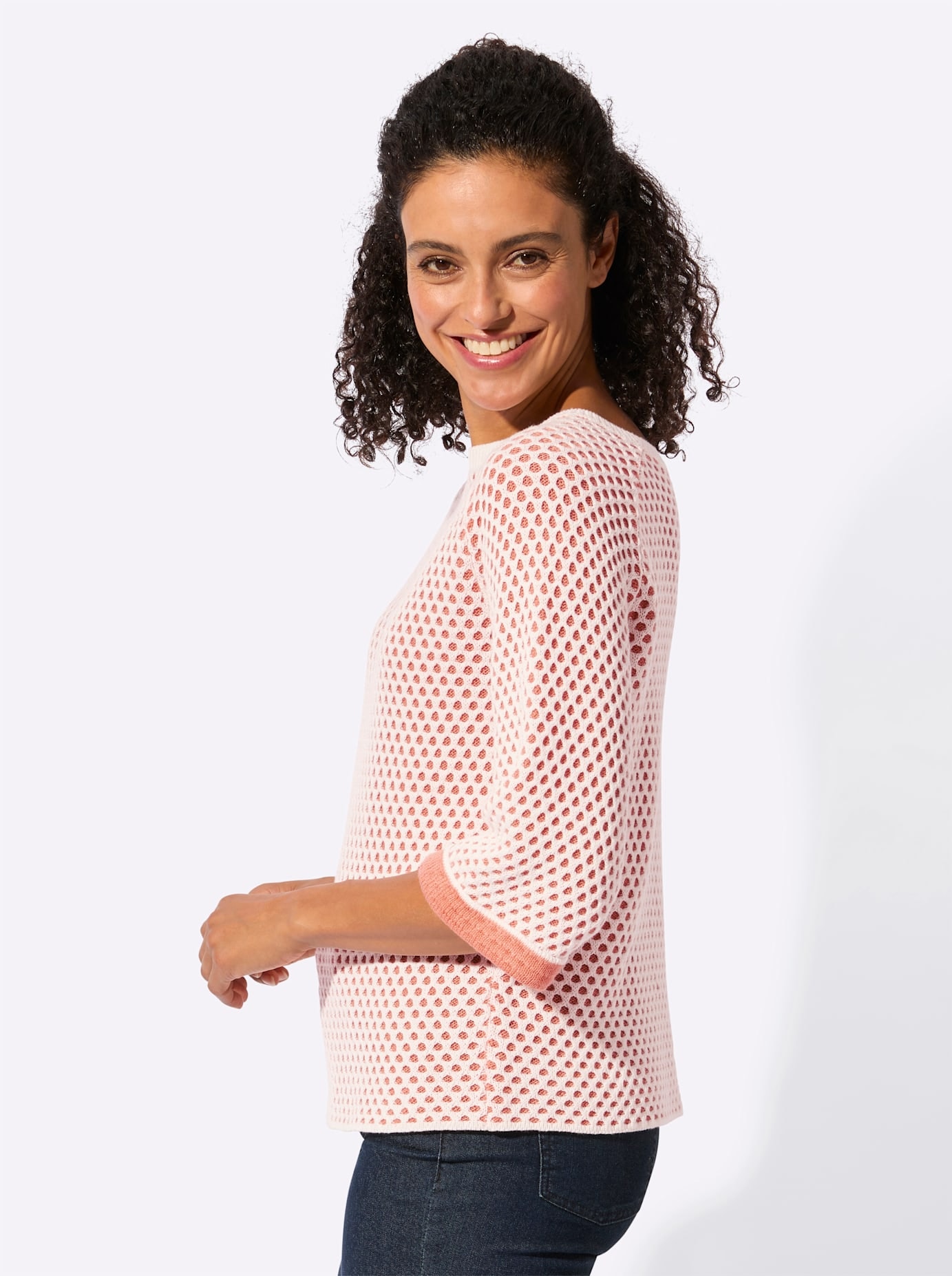 Inspirationen 3/4 Arm-Pullover »Pullover«