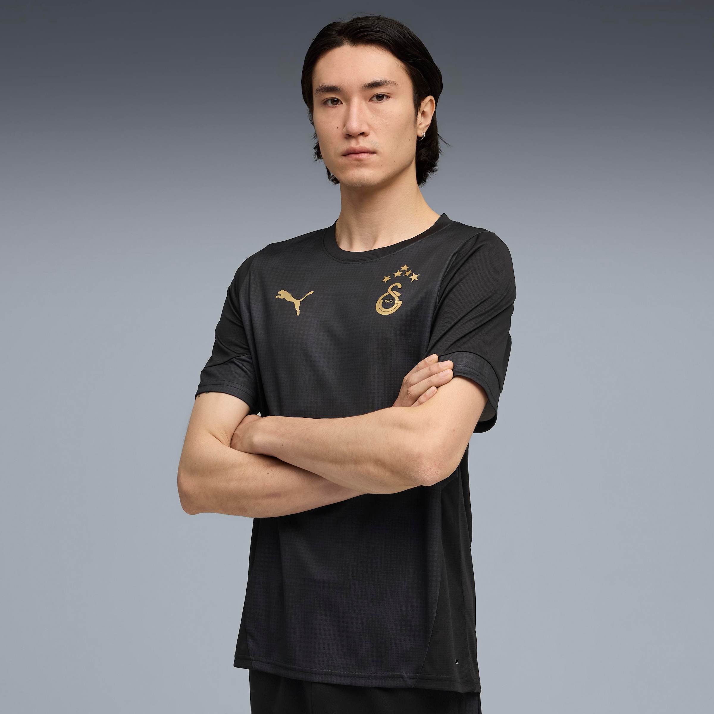 PUMA Fußballtrikot »GSK TRAINING JERSEY WITH STAR« für Fußball, Slim Fit Passform, Rundhalsausschnitt