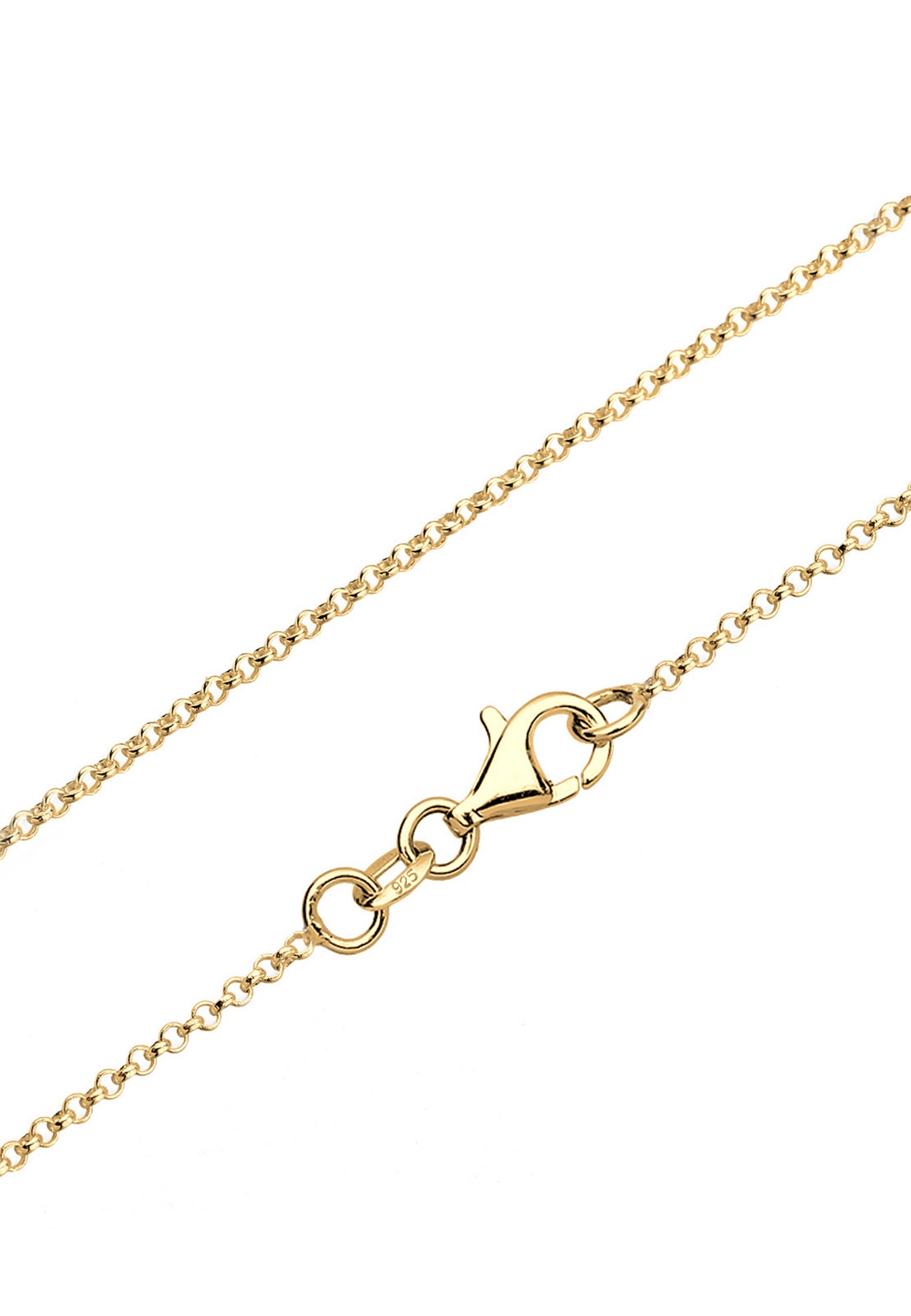 Elli Ohrring und Ketten Set »Schmuckset Kette Creolen Ohrringe Kreuz Religion 925 Silber«