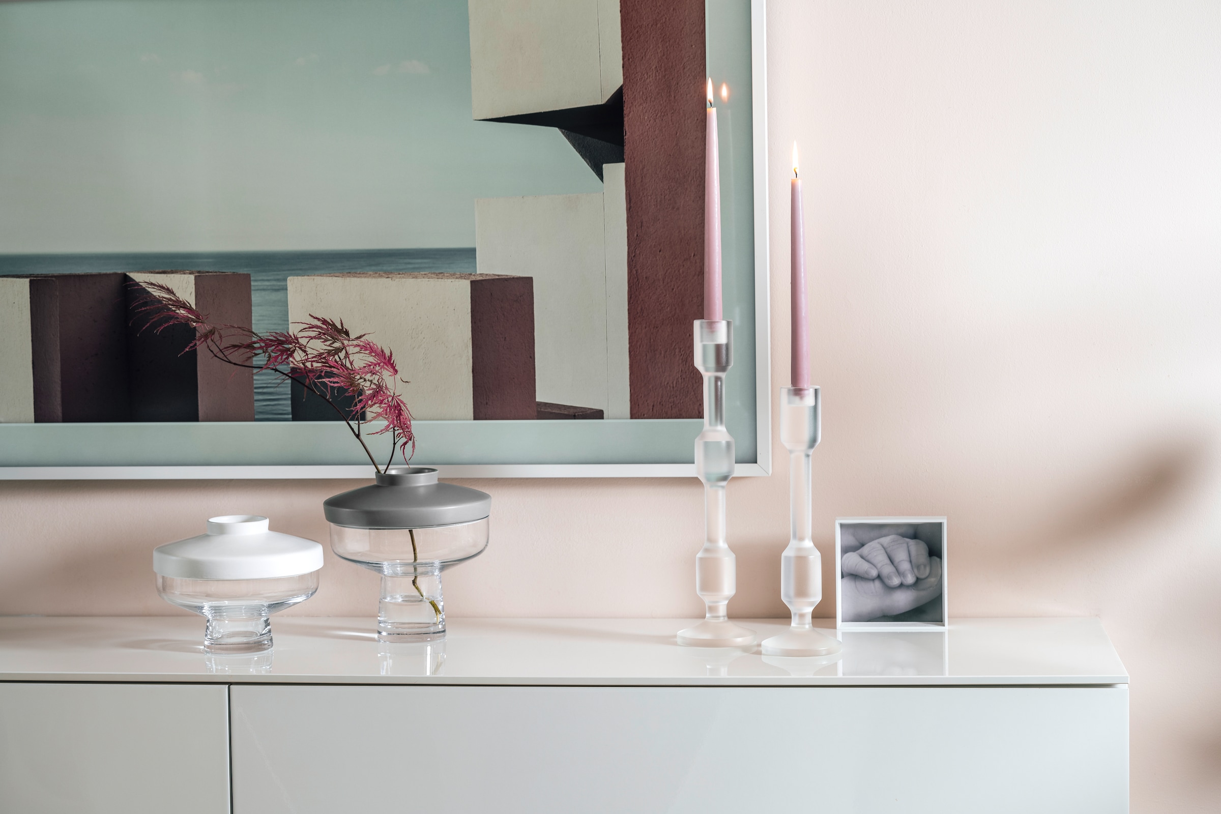 LEONARDO Dekovase »GK/Vase + Top RIVA«, (1 St.)