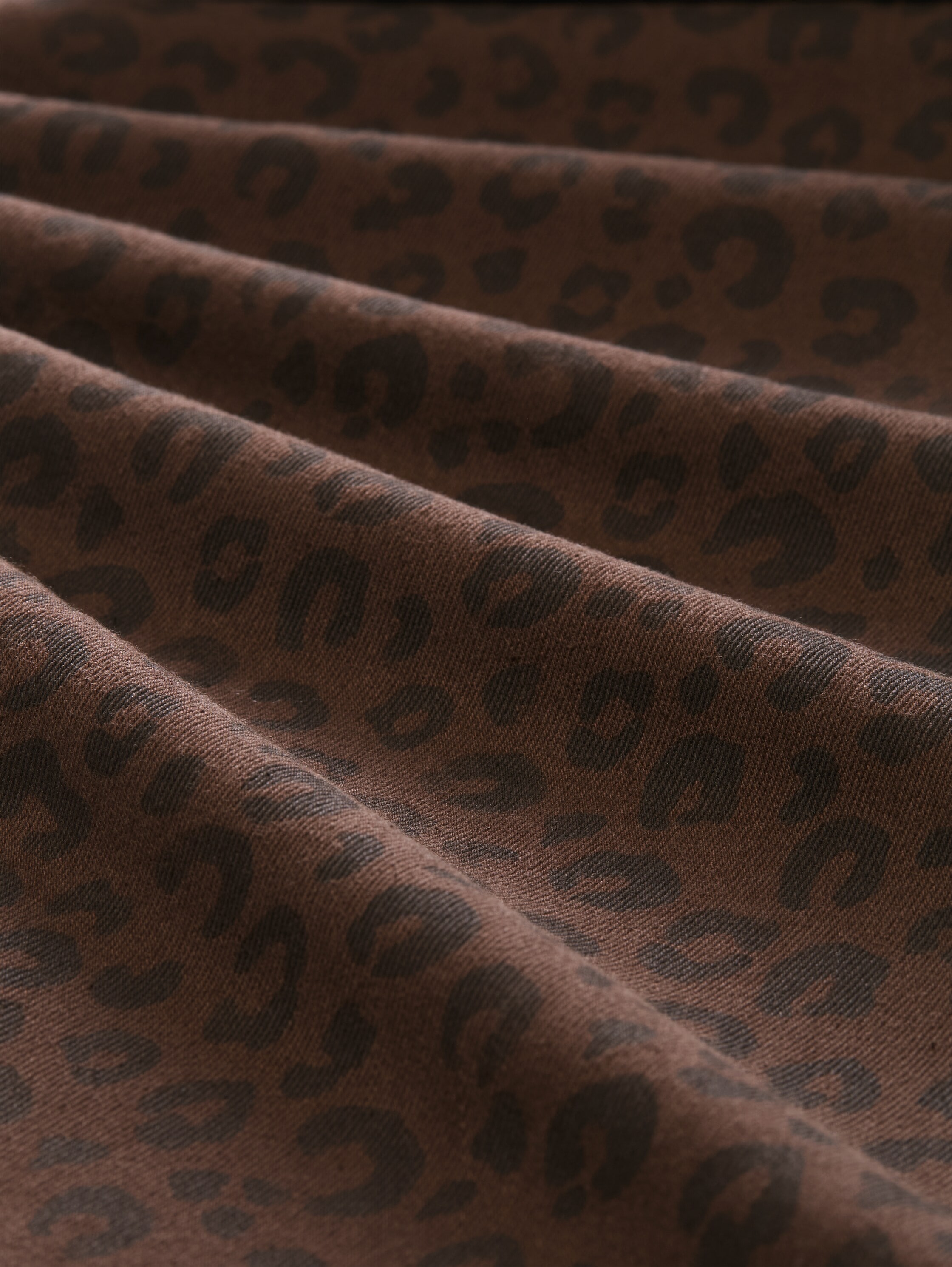 TOM TAILOR Denim Langarmbluse mit Animal-Print