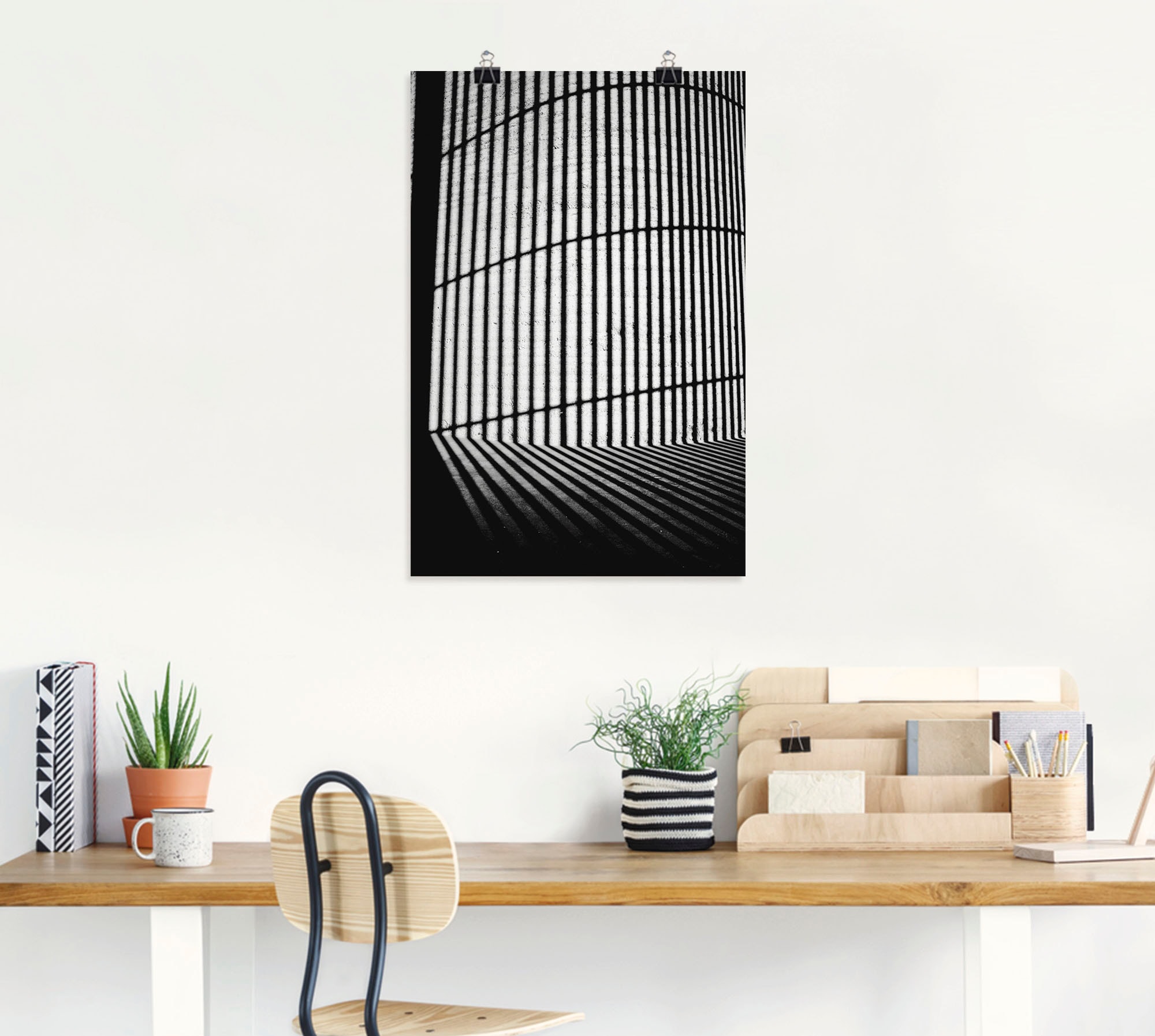 Artland Wandbild »Kapelle der Versöhnung«, Fenster & Türen, (1 St.), als Alubild, Leinwandbild, Wandaufkleber oder Poster in versch. Größen