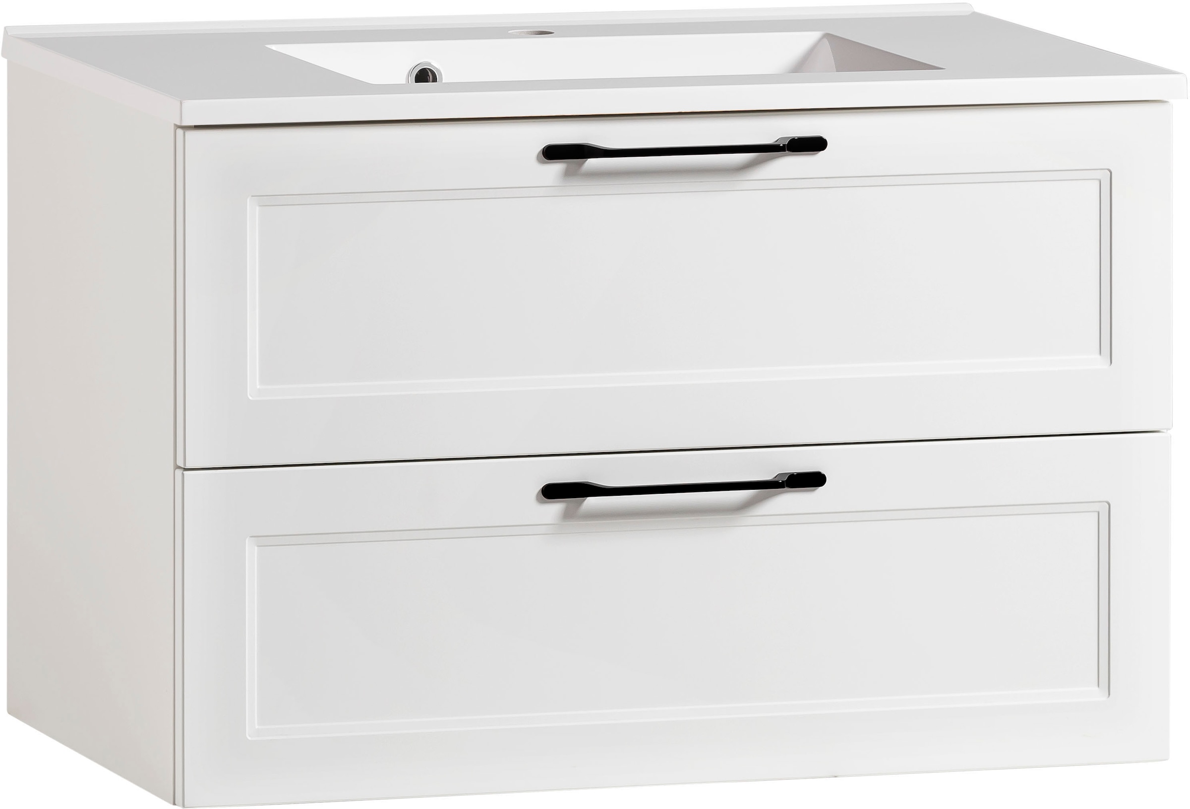 welltime Waschtisch »Lana«, Badmöbel inkl. Waschbecken, 80 cm breit