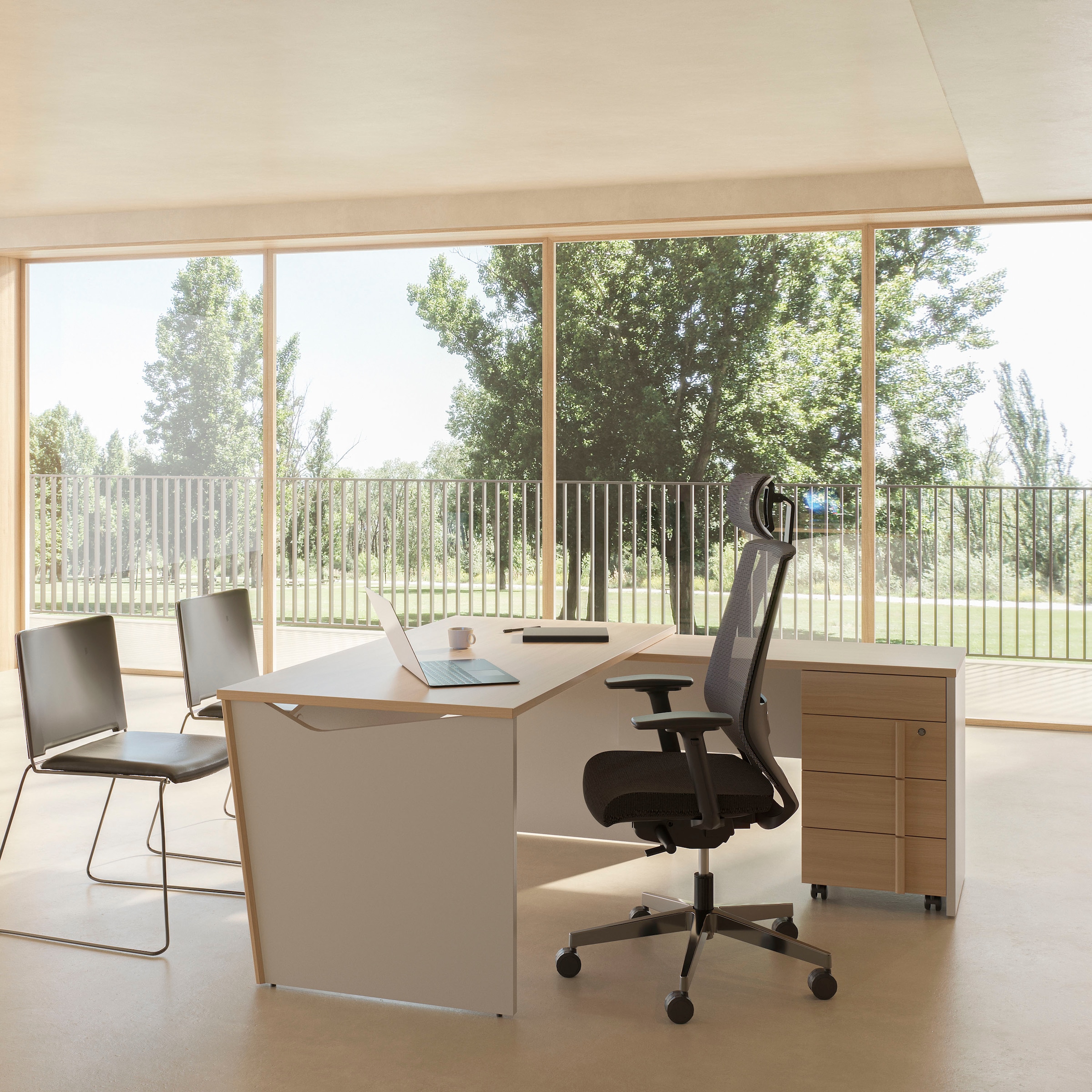 Gami Rollladenschrank »ITALIC« Funktional und mobil – passt perfekt unter Ihren Schreibtisch