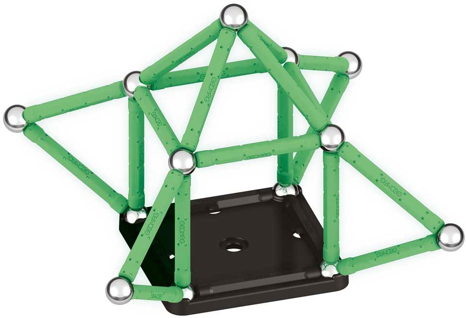 Geomag™ Magnetspielbausteine »GEOMAG™ Glow, Recycled«, (42 St.), aus recyceltem Material
