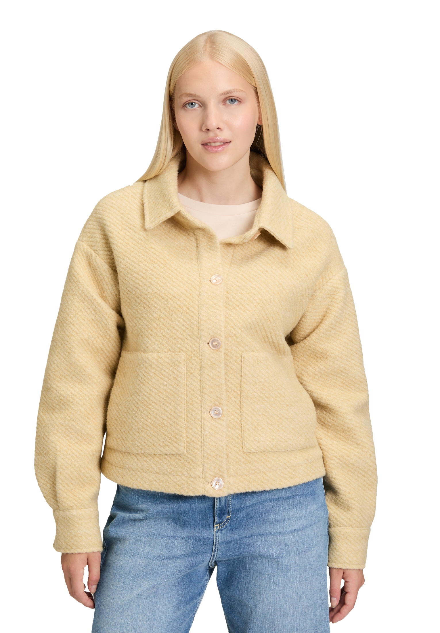 Cartoon Outdoorjacke »Casual-Jacke mit aufgesetzten Taschen«