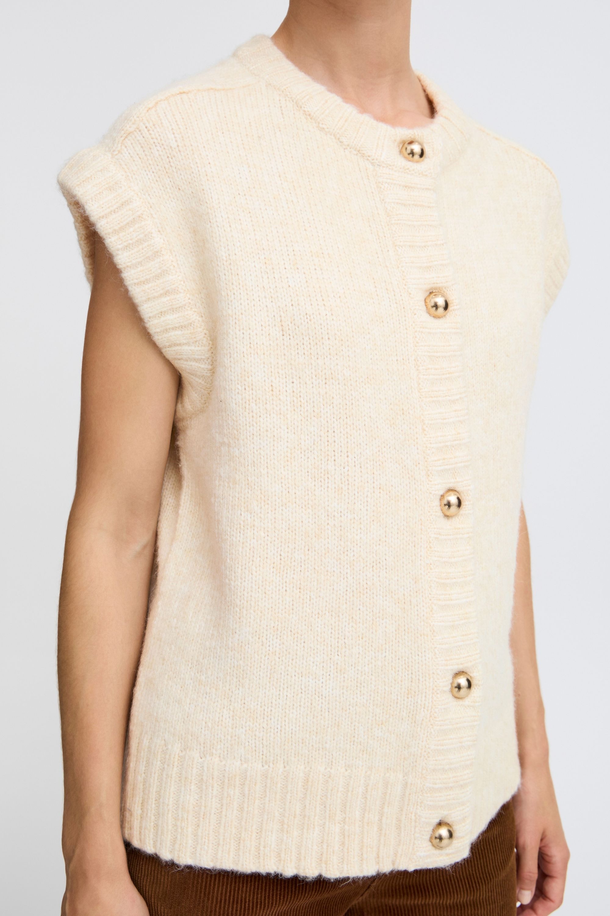 b.young Strickweste »Strickjacke BYOKSANA VEST -«