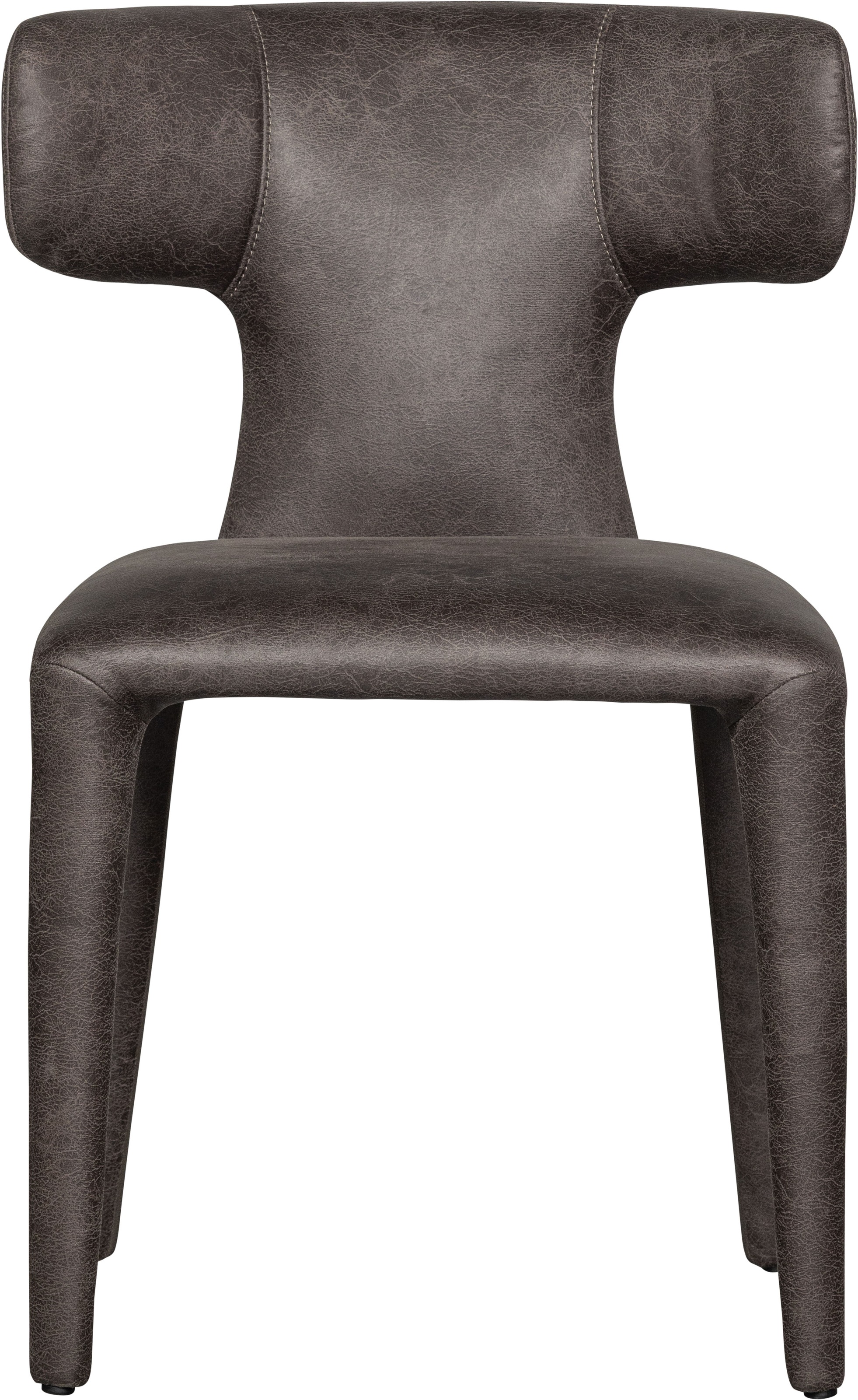 WOOOD Esszimmerstuhl »Permit aus Kunstleder komplett gepolstert H 78 x B 52 cm« (Set) 2 Stk.4-Fuß-Gestell, gepolstert, H 78 cm x B 52 cm