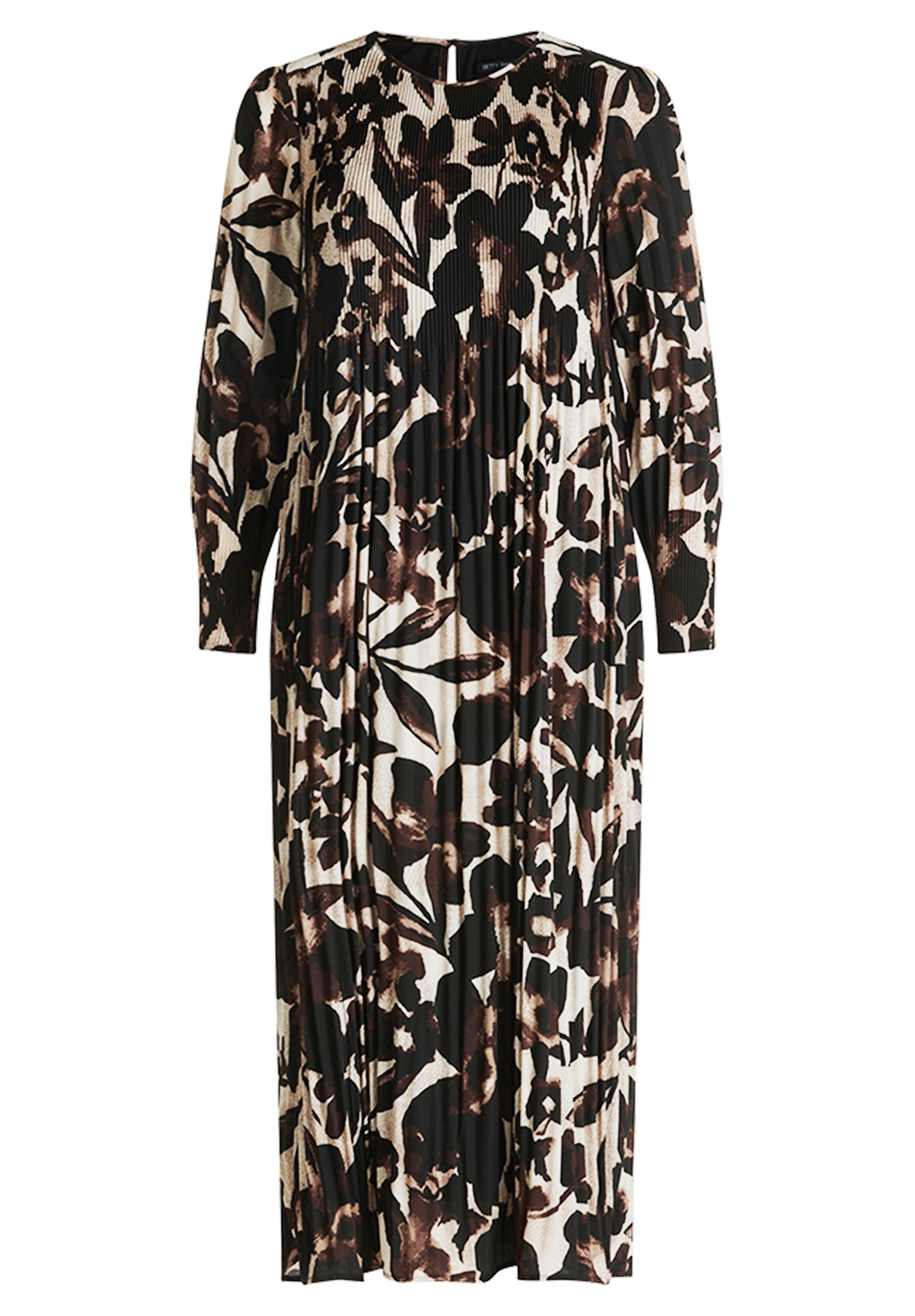 Betty Barclay Damen Plisseekleid »Plisseekleid langarm«, Größe 42