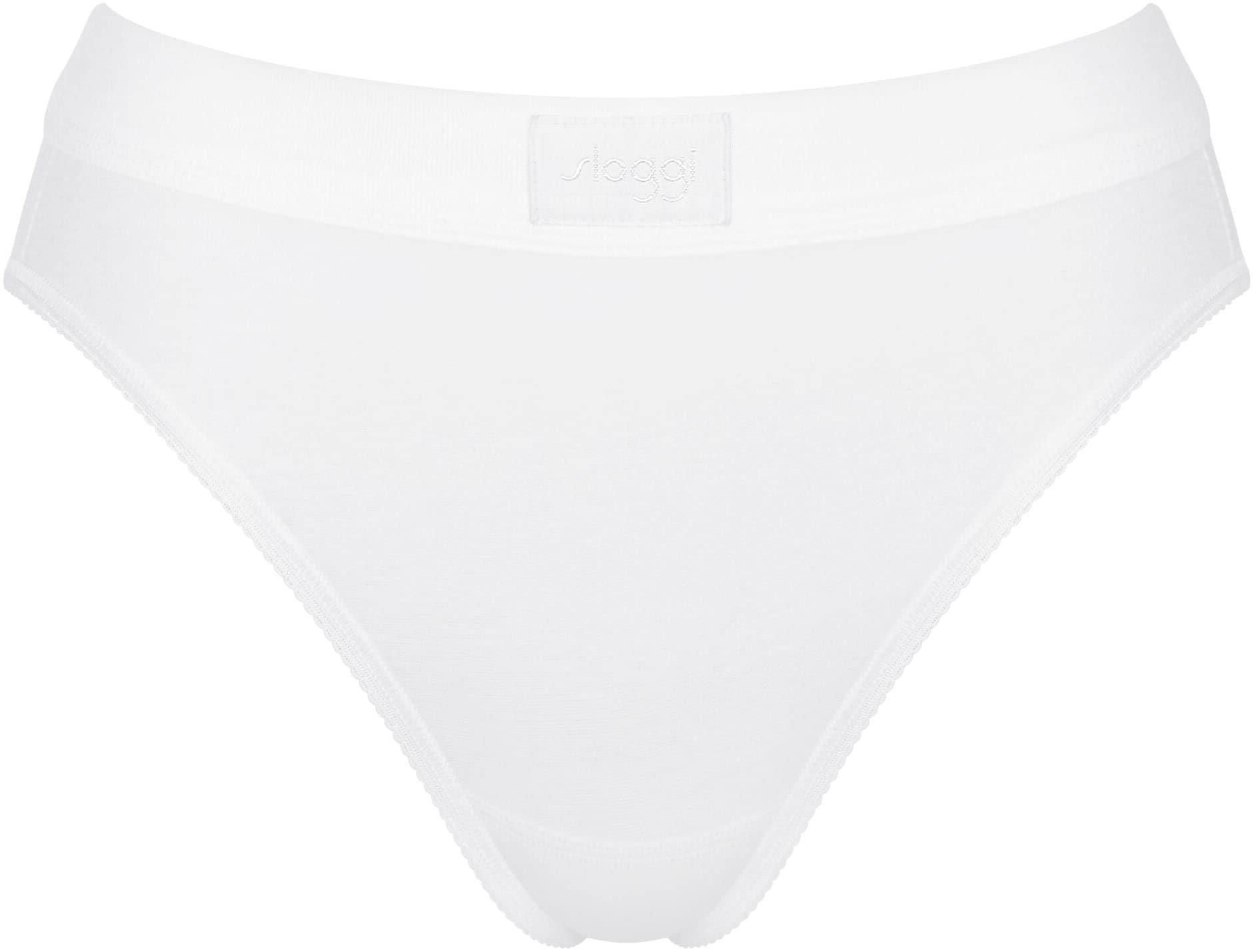 sloggi Slip »Double Comfort T Tai 2P«, (2er Pack), elastischer nahtloser Bund, hoher Beinausschnitt