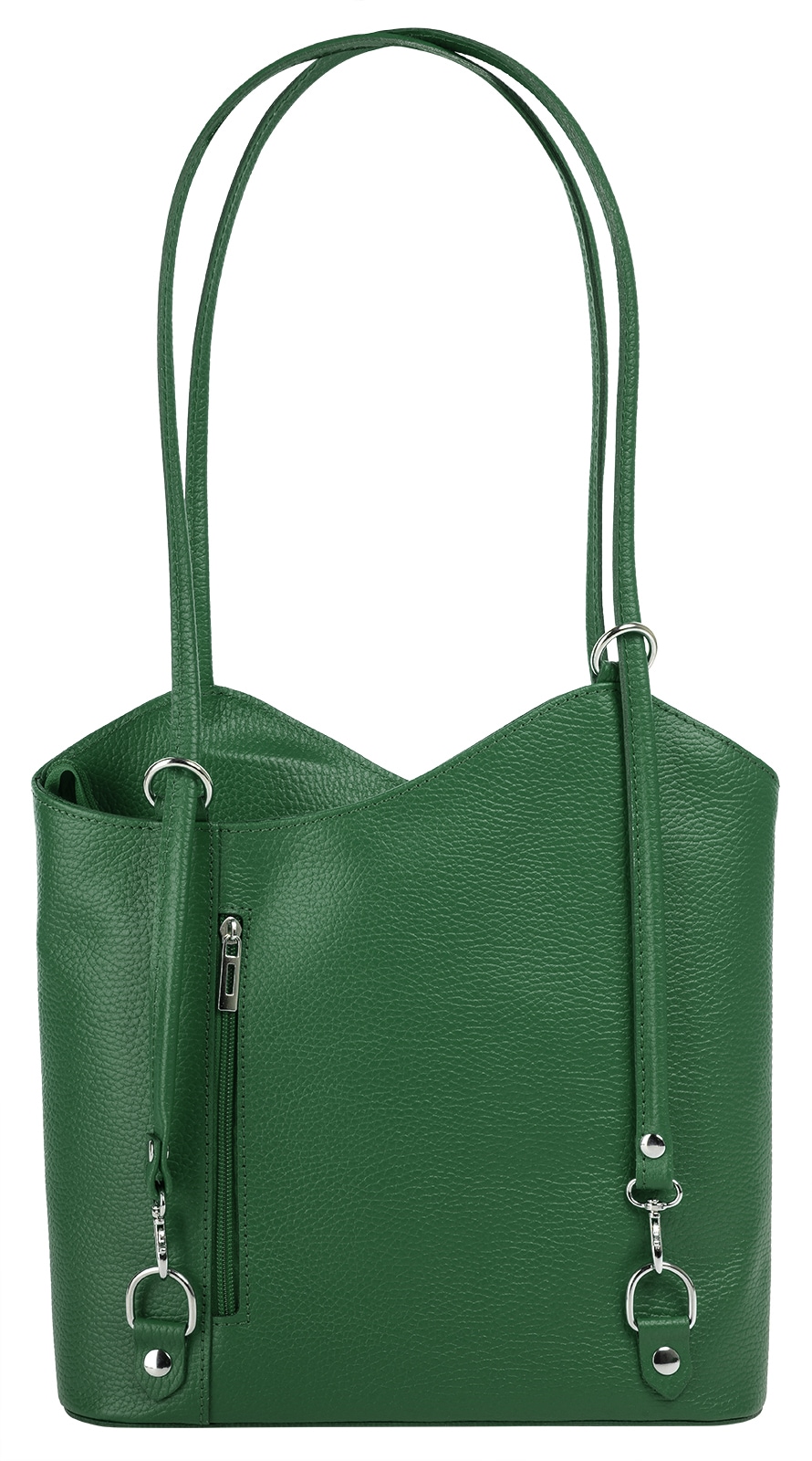 Cluty Cityrucksack, echt Leder, Made in Italy