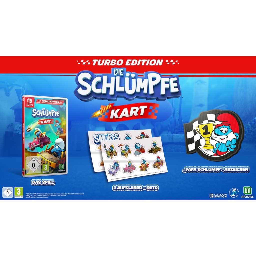 Astragon Spielesoftware »Die Schlümpfe: Kart - Turbo Edition«, Nintendo Switch