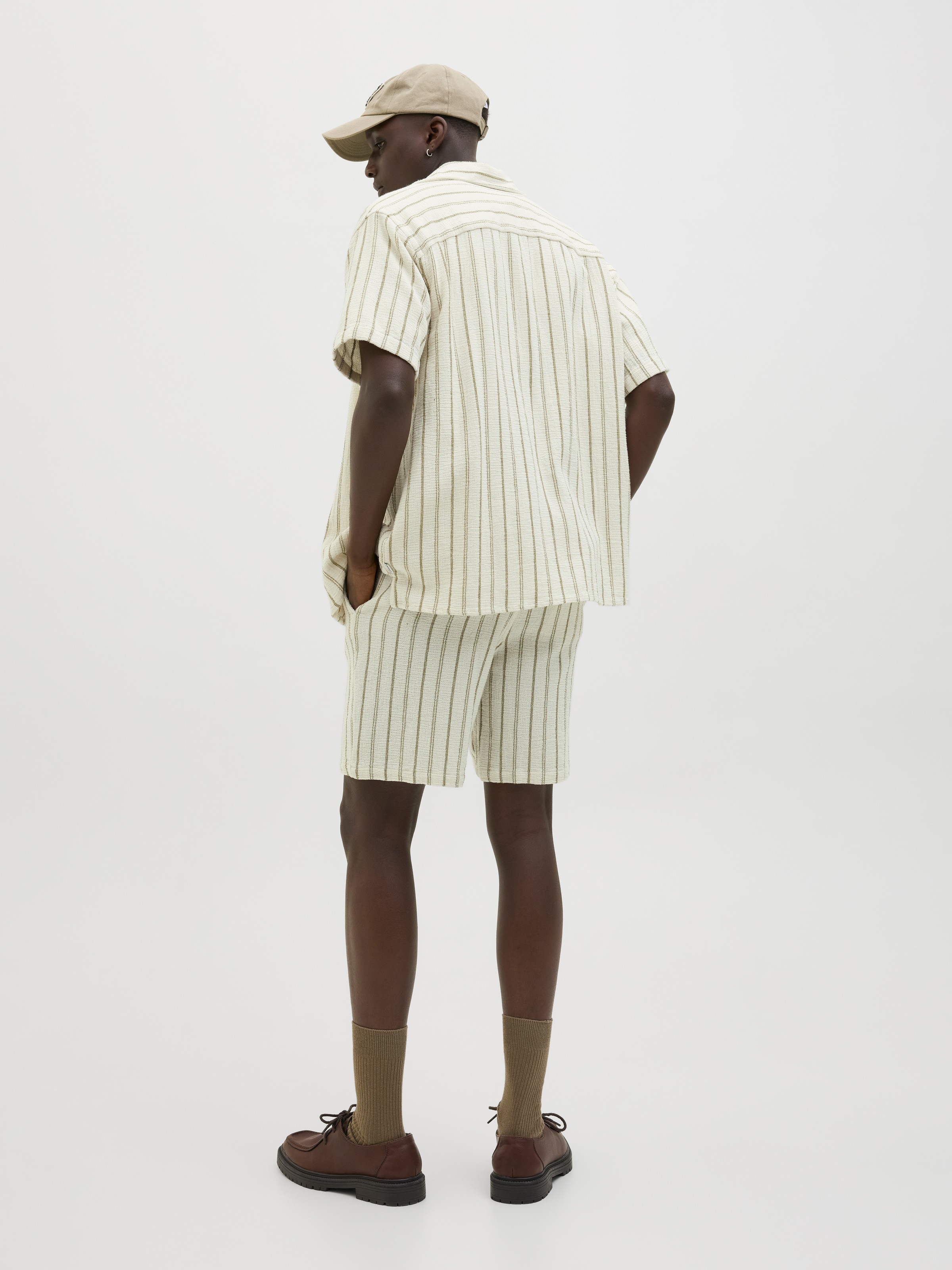Jack & Jones Kurzarmhemd »JORCOBA STRIPE RESORT SHIRT SS SN«