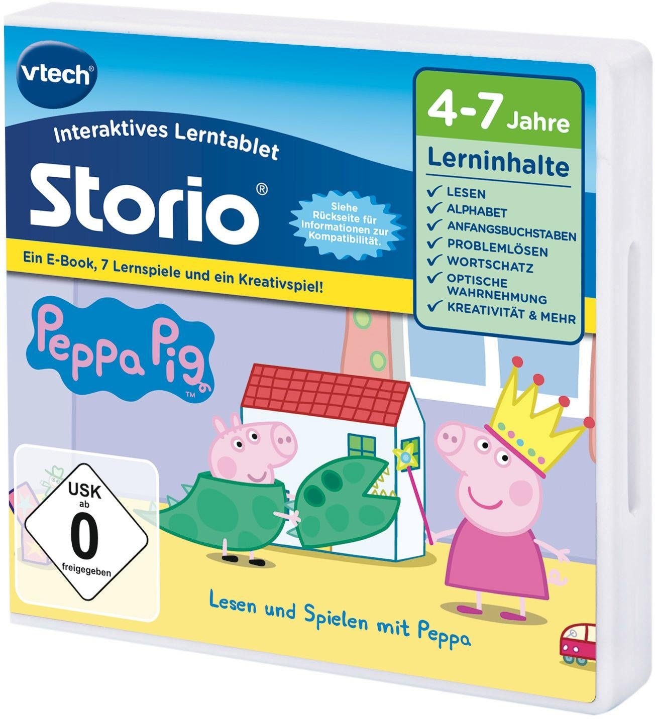 Vtech® Spielesoftware »Storio Lernspiel, Peppa Pig«, vtech