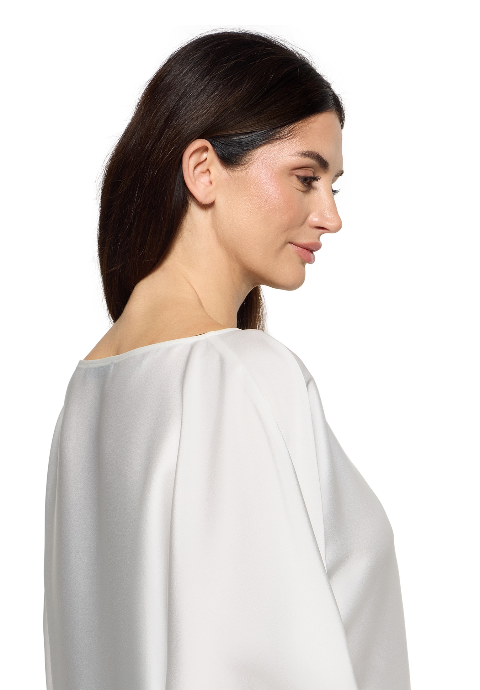 Betty Barclay Satinbluse »Satin-Bluse mit U-Boot-Ausschnitt«