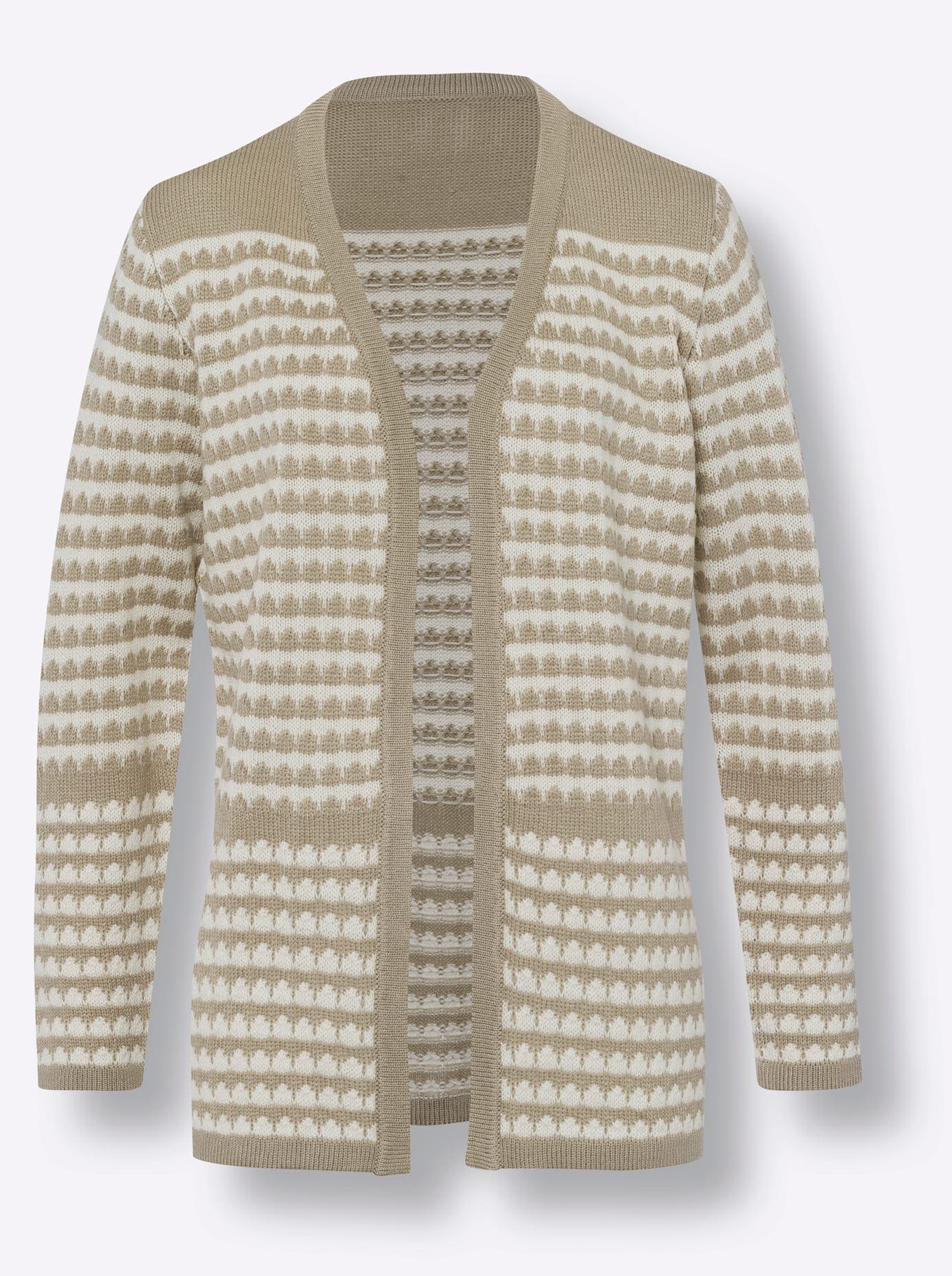 Classic Basics Longstrickjacke