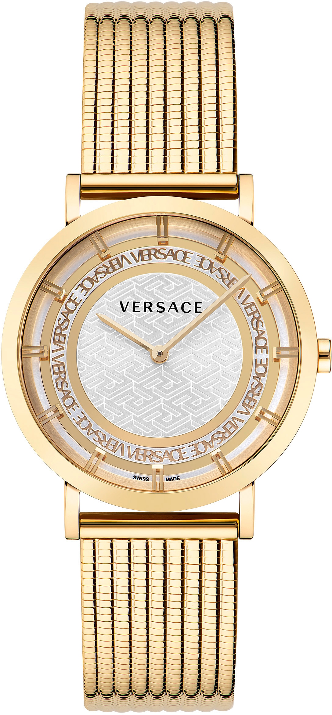 Versace Quarzuhr »NEW GENERATION, VE3M00522«, Armbanduhr, Damenuhr, Saphirglas, Swiss Made