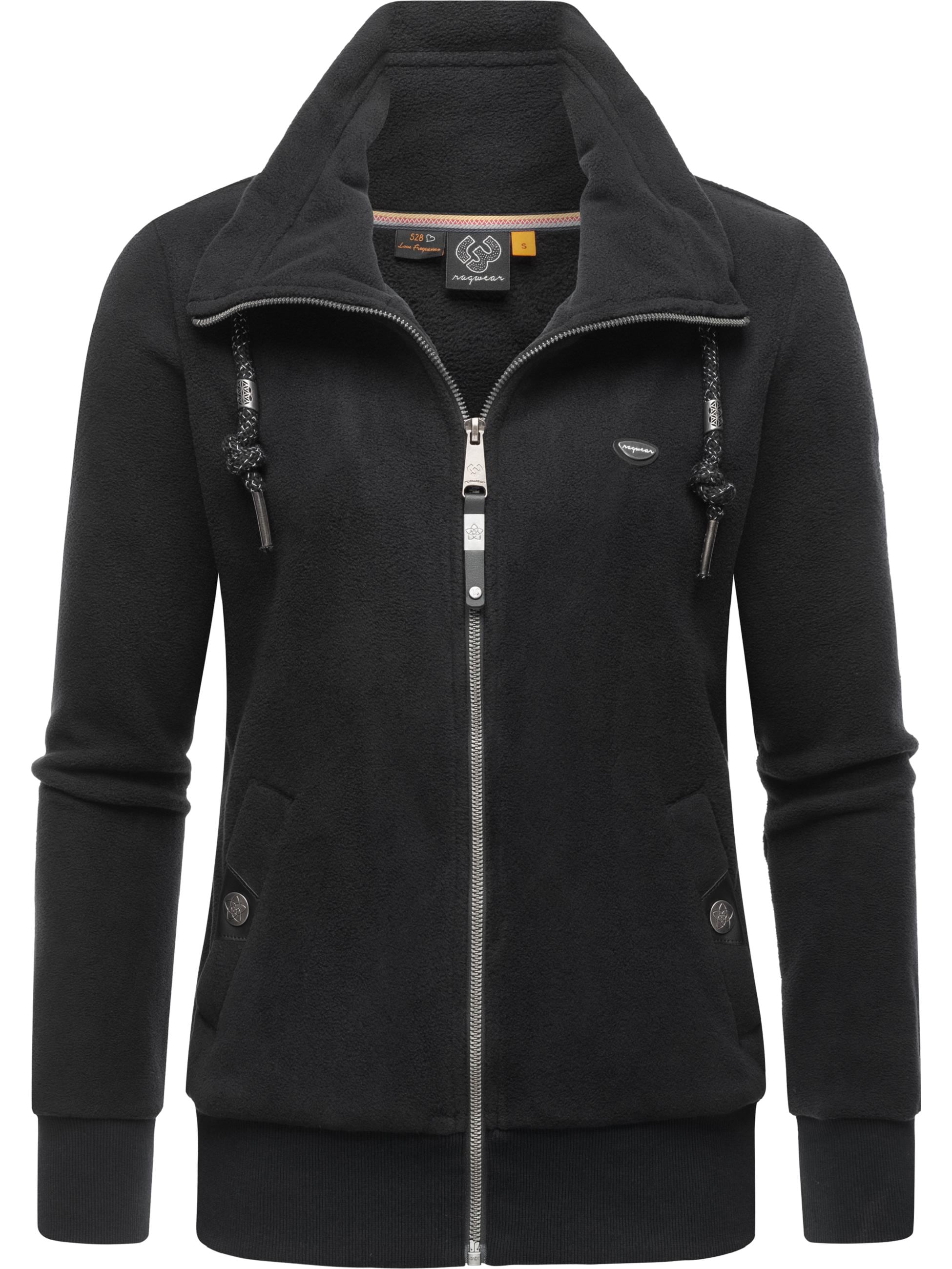 Ragwear Kurzjacke »Kapuzensweatjacke Rylie Fleece Zip Solid«