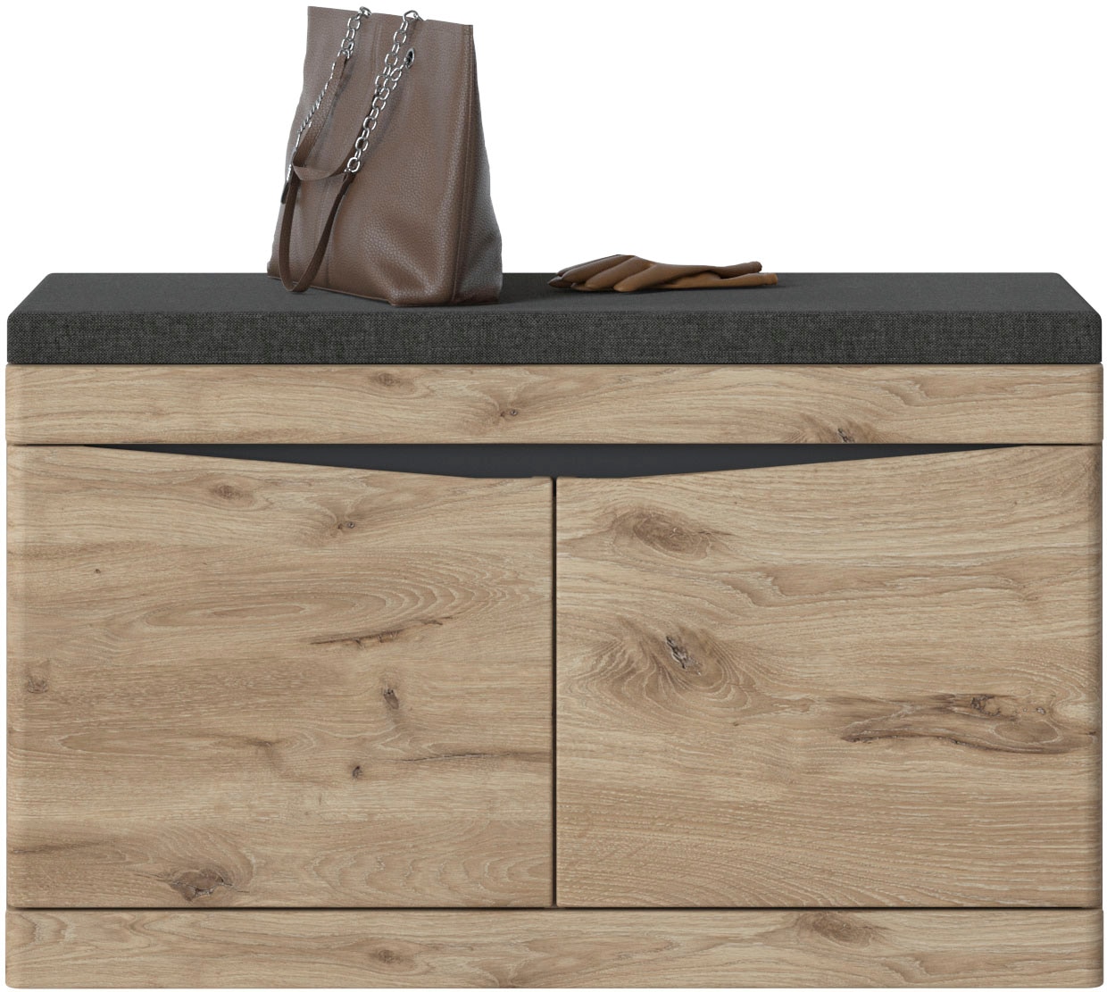 LIVING CHARM Sitzbank »Twist«, Sitzkissen