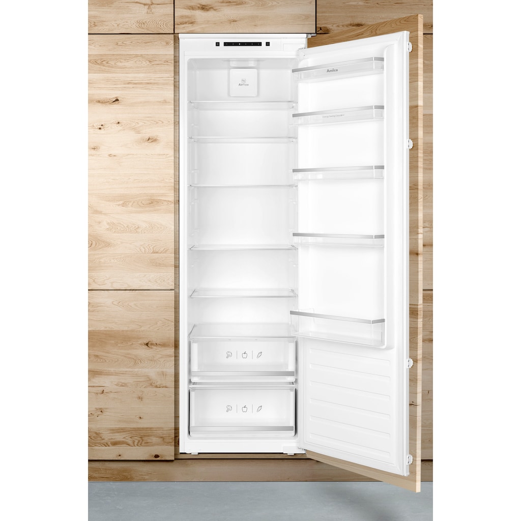 Amica Einbaukühlschrank »EVKSS 357 200«, EVKSS 357 200, 176,9 cm hoch, 54 cm breit