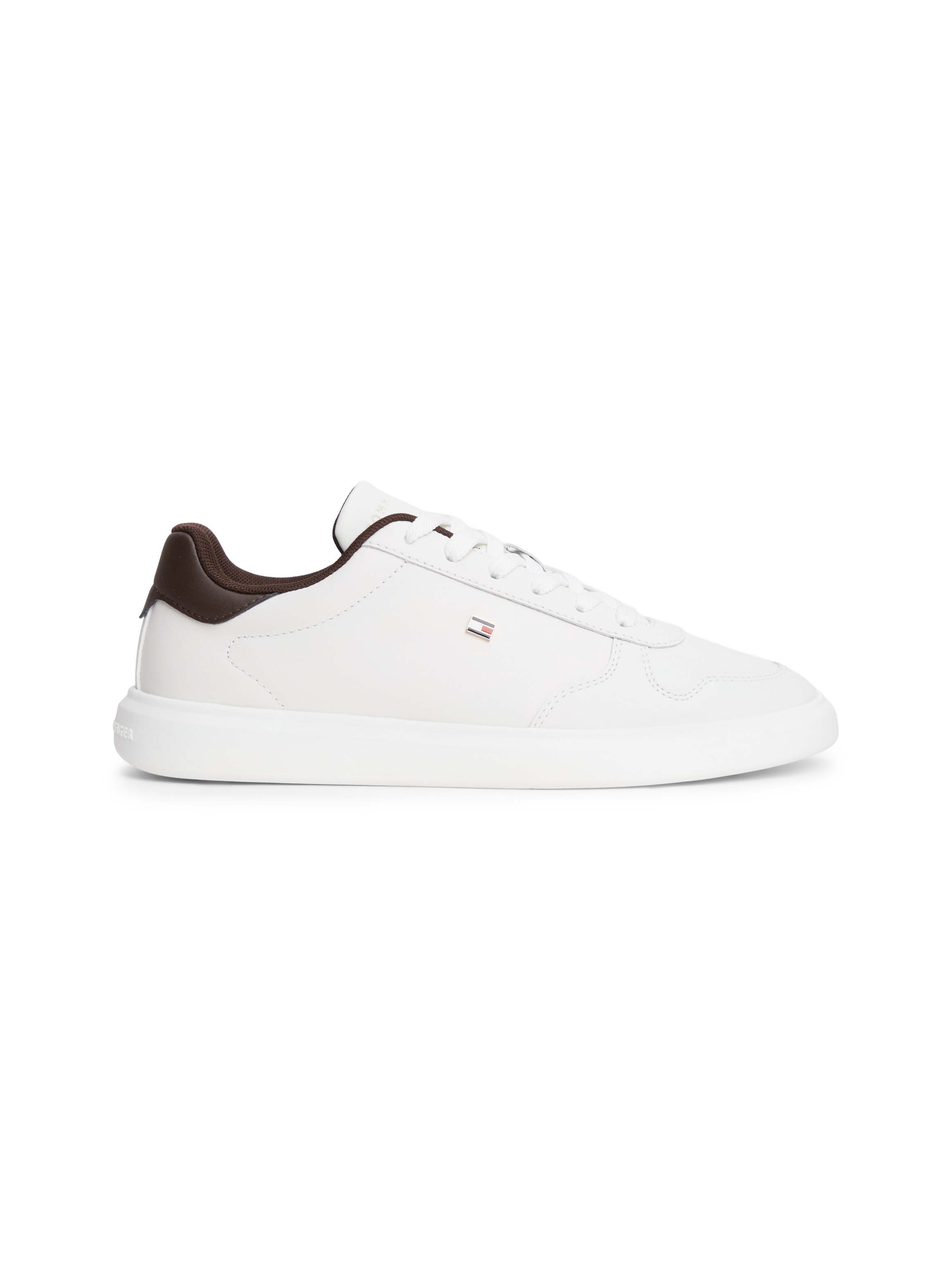 Tommy Hilfiger Plateausneaker »TH ICON COURT LIGHT«  Freizeitschuh, Halbschuh, Schnürschuh mit TH-Logoemblem