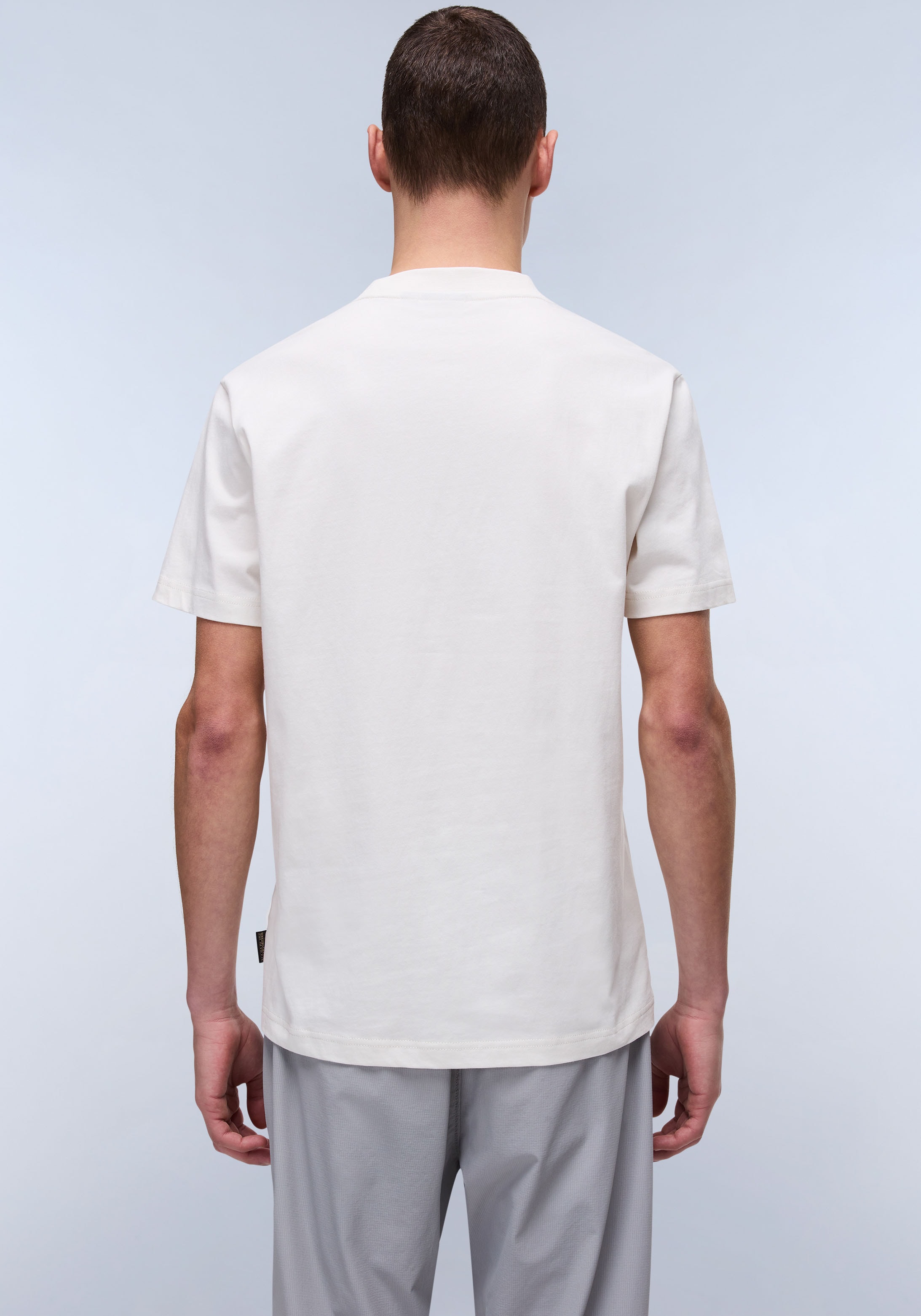 Napapijri Kurzarmshirt »S-IAATO«, Mit Rundhalsausschnitt