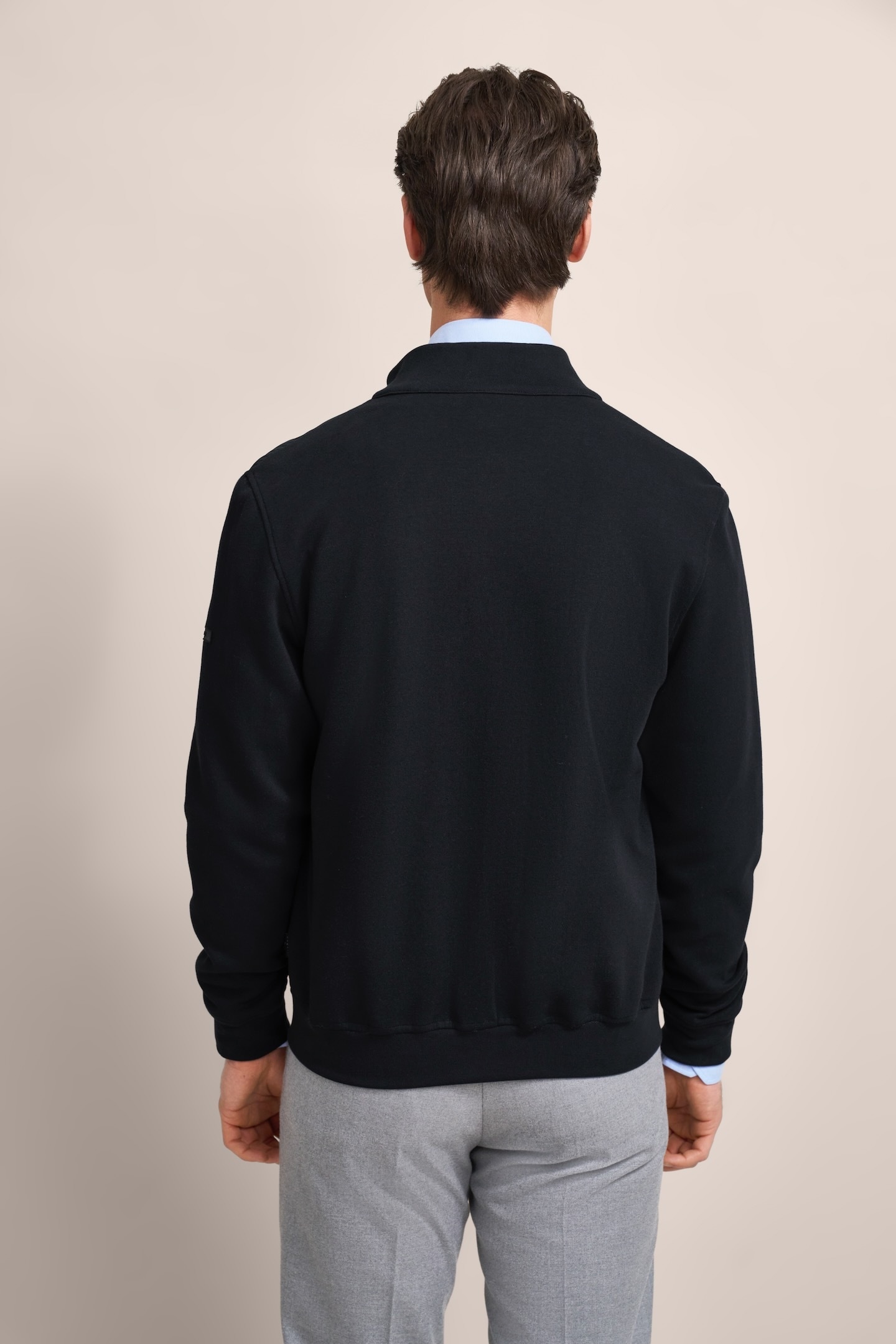 bugatti Sweatshirt, aus einem bequemen Baumwoll-Elasthan-Mix