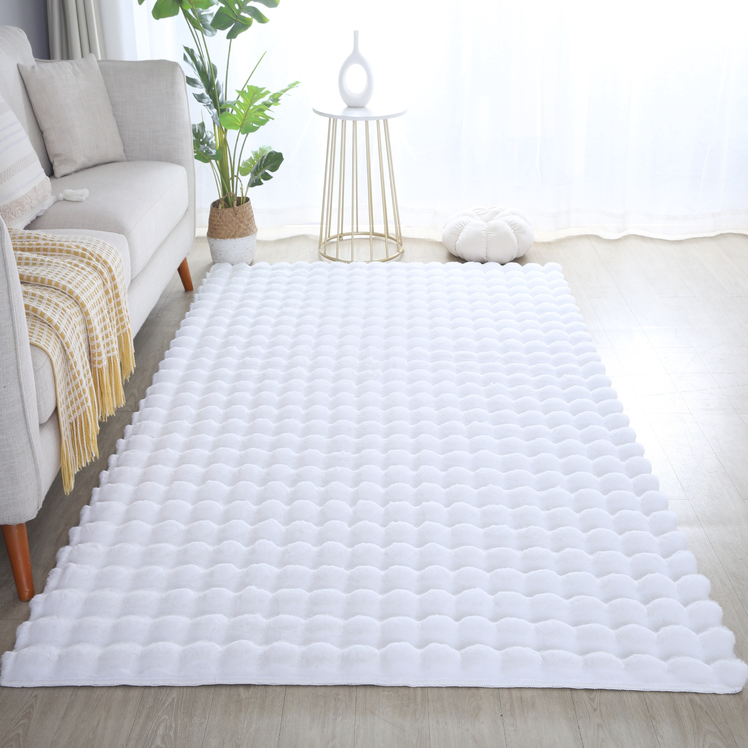 Ayyildiz Teppiche Hochflor-Teppich »AMBIANCE 5110«, rechteckig, 25 mm Höhe, Läufer / Besonders weich / Dicker Flor / Pflegeleicht