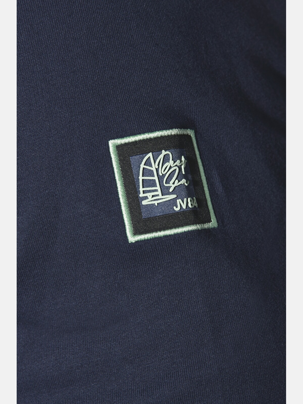 Jan Vanderstorm Sweatjacke »Sweatjacke JAVALD«, mit seitlichen Leistentaschen