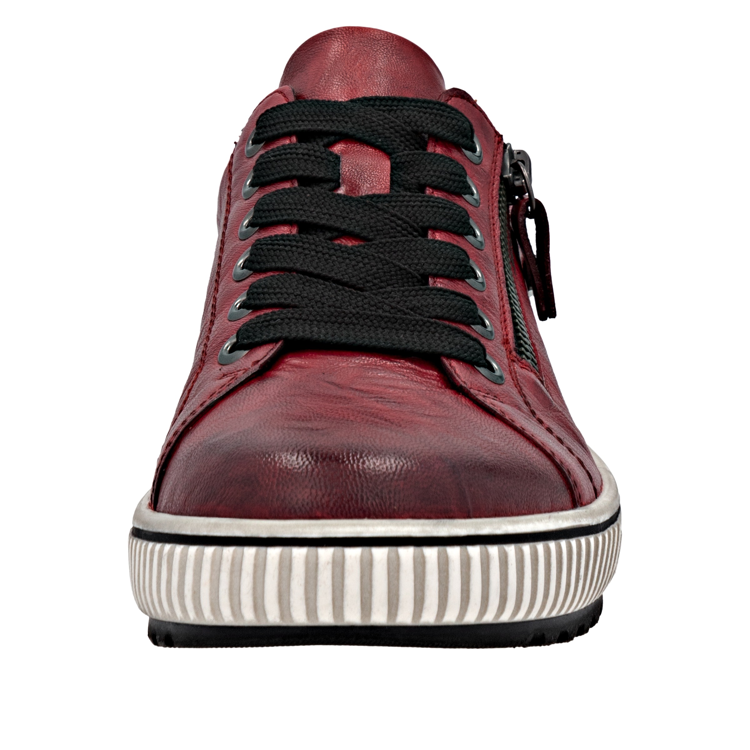 Remonte Plateausneaker, Freizeitschuh, Halbschuh, Schnürschuh mit Außenreißverschluss