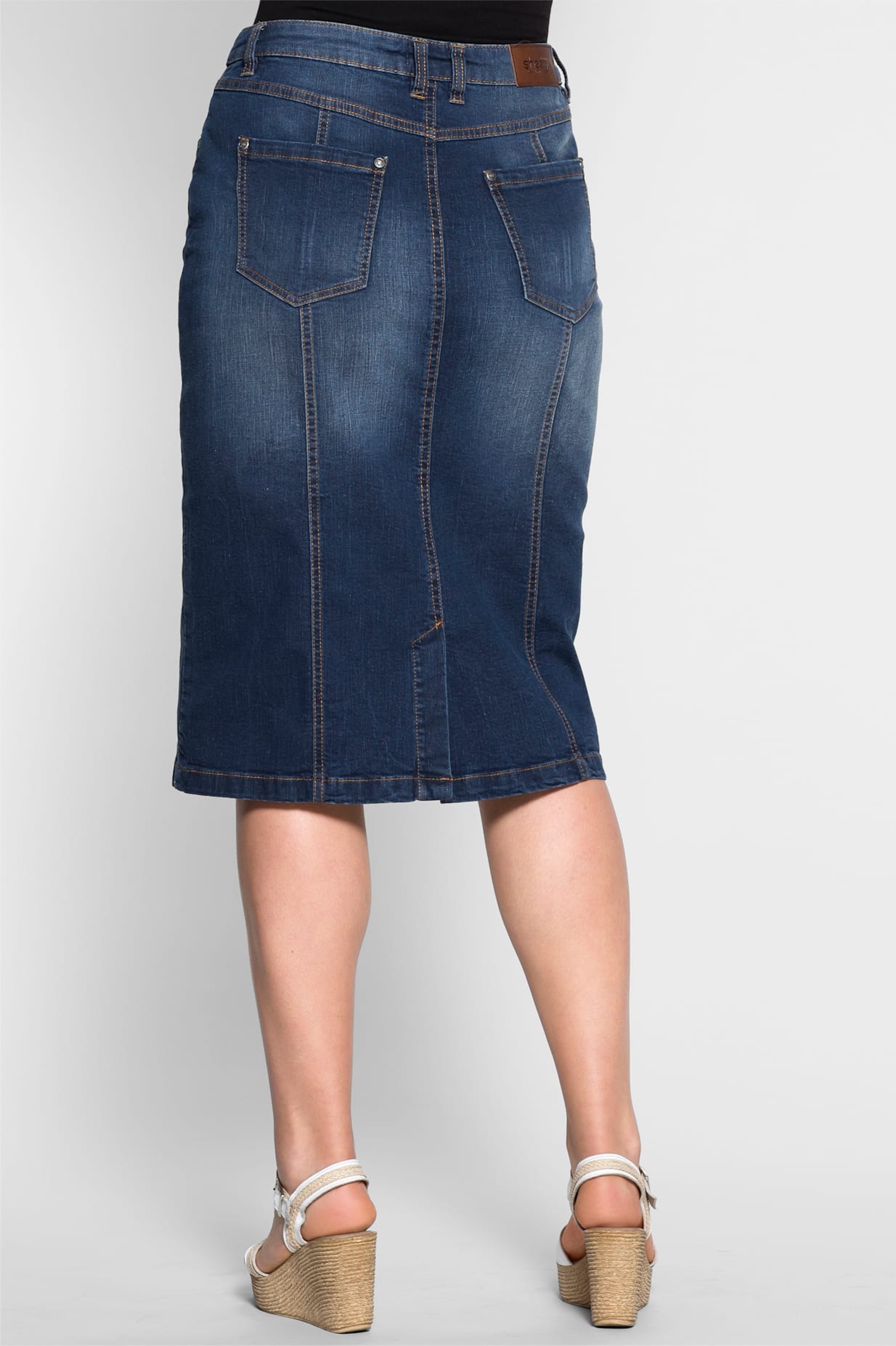 Sheego Jeansrock