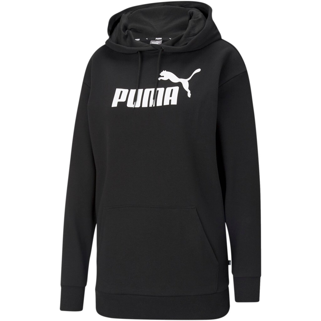 PUMA Kapuzensweatshirt »ESS ELONGATED LOGO HOODIE TR«