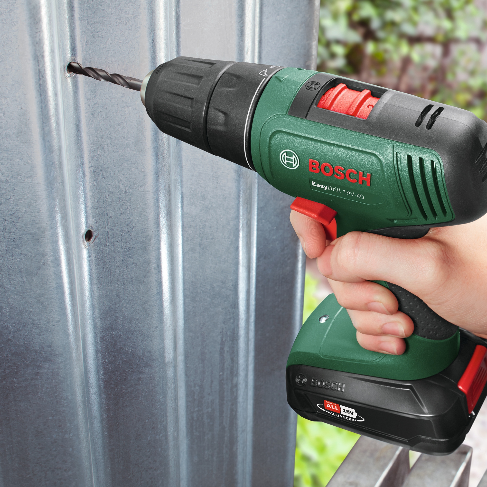 Bosch Home & Garden Akku-Bohrschrauber »EasyDrill 18V-40«, ohne Akku und Ladegerät, 18 Volt System