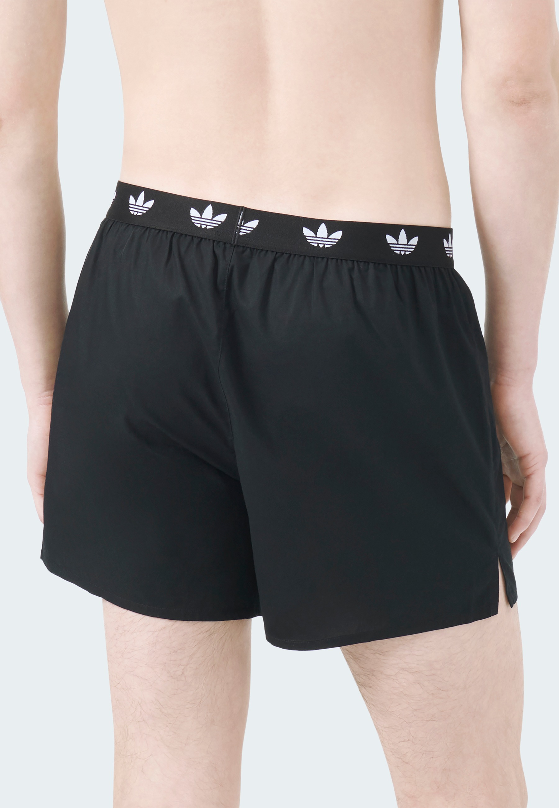 adidas Originals Webboxer »Comfort Cotton Woven« 2er Pack,  Baumwolle, weit, elastischer Bund, Eingriff mit Knopf