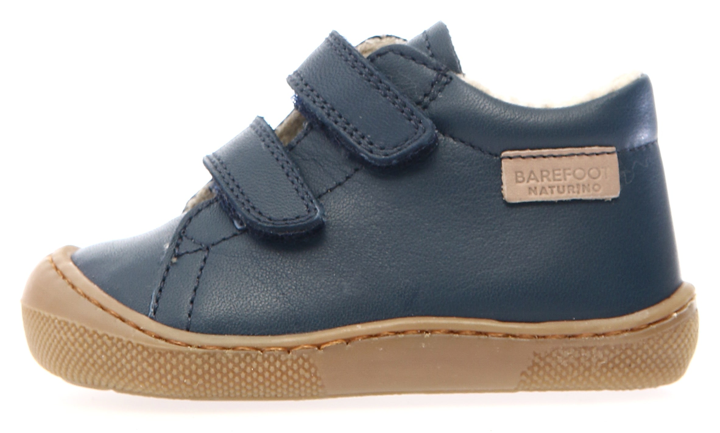 Naturino Lauflernschuh »Amur«  Babyschuh, Klettschuh mit Wollfutter, Größenschablone zum Download