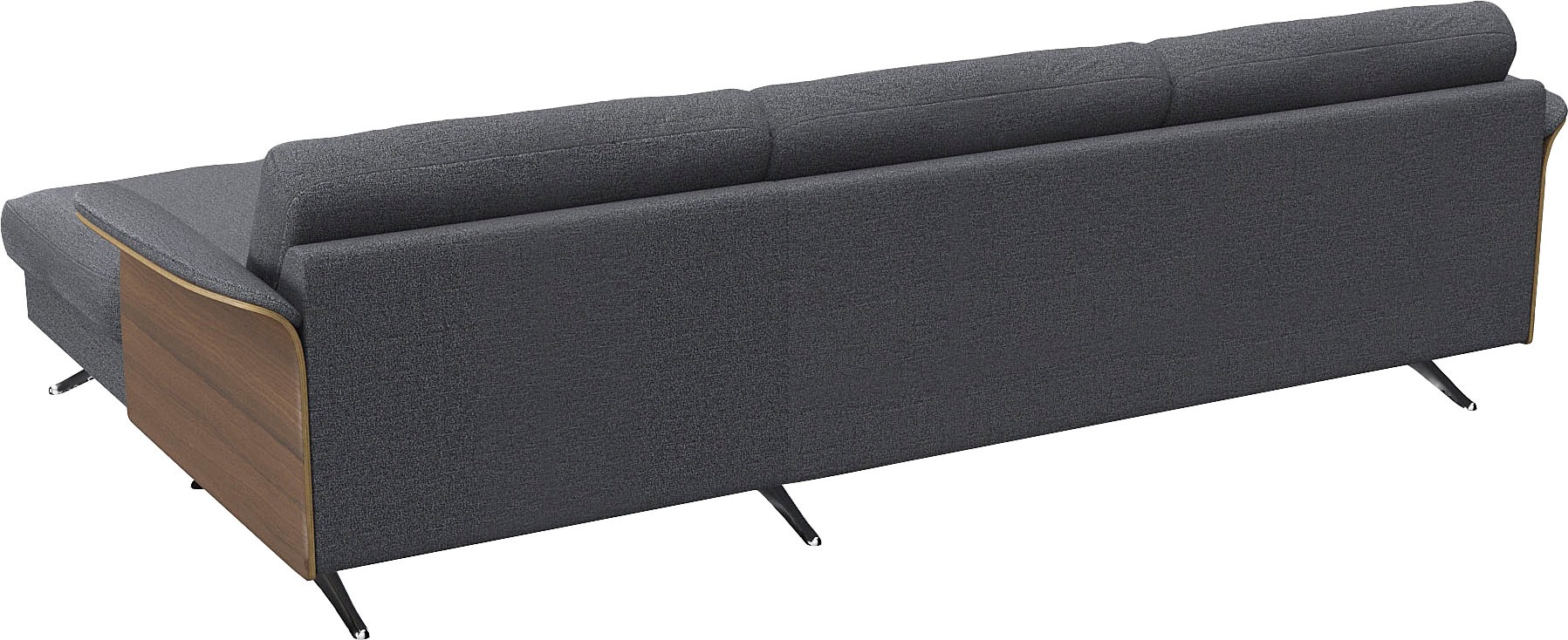 FLEXLUX Ecksofa »Glow, super bequem durch hochwertigem Sitzaufbau mit Federkern, L-Form« Modernes skandinavisches Design