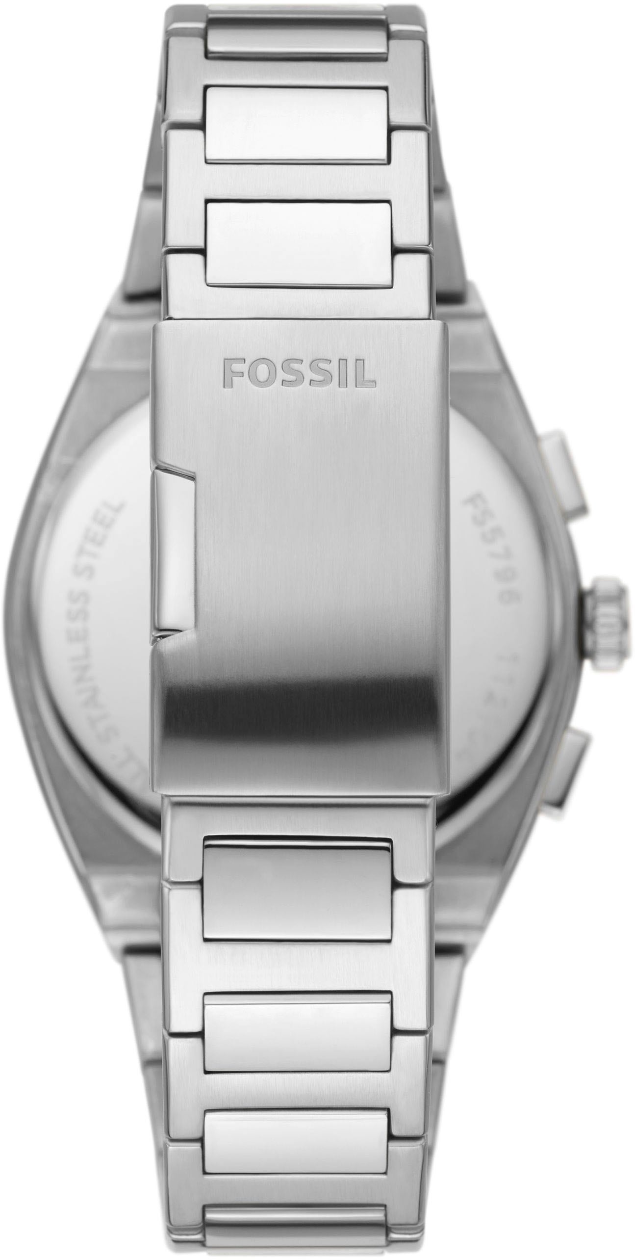 Fossil Chronograph OTTO 2 Leder- | »EVERETT, tlg., ideal FS5795«, marine), als auch (Set, mit Exklusiv-Set, in einem Kartenmäppchen Geschenk