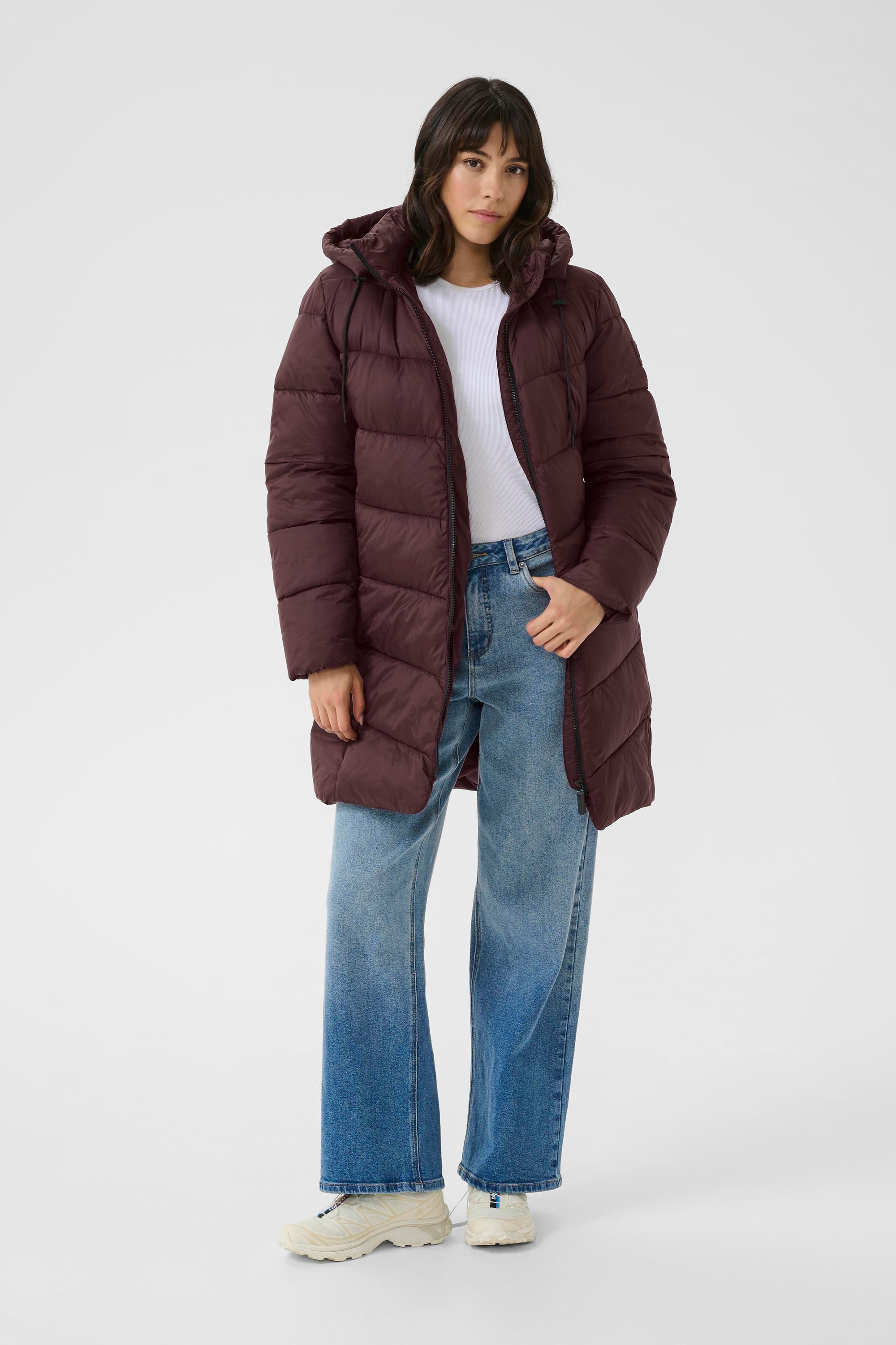 KAFFE Wintermantel »Jacke KAsusanne«