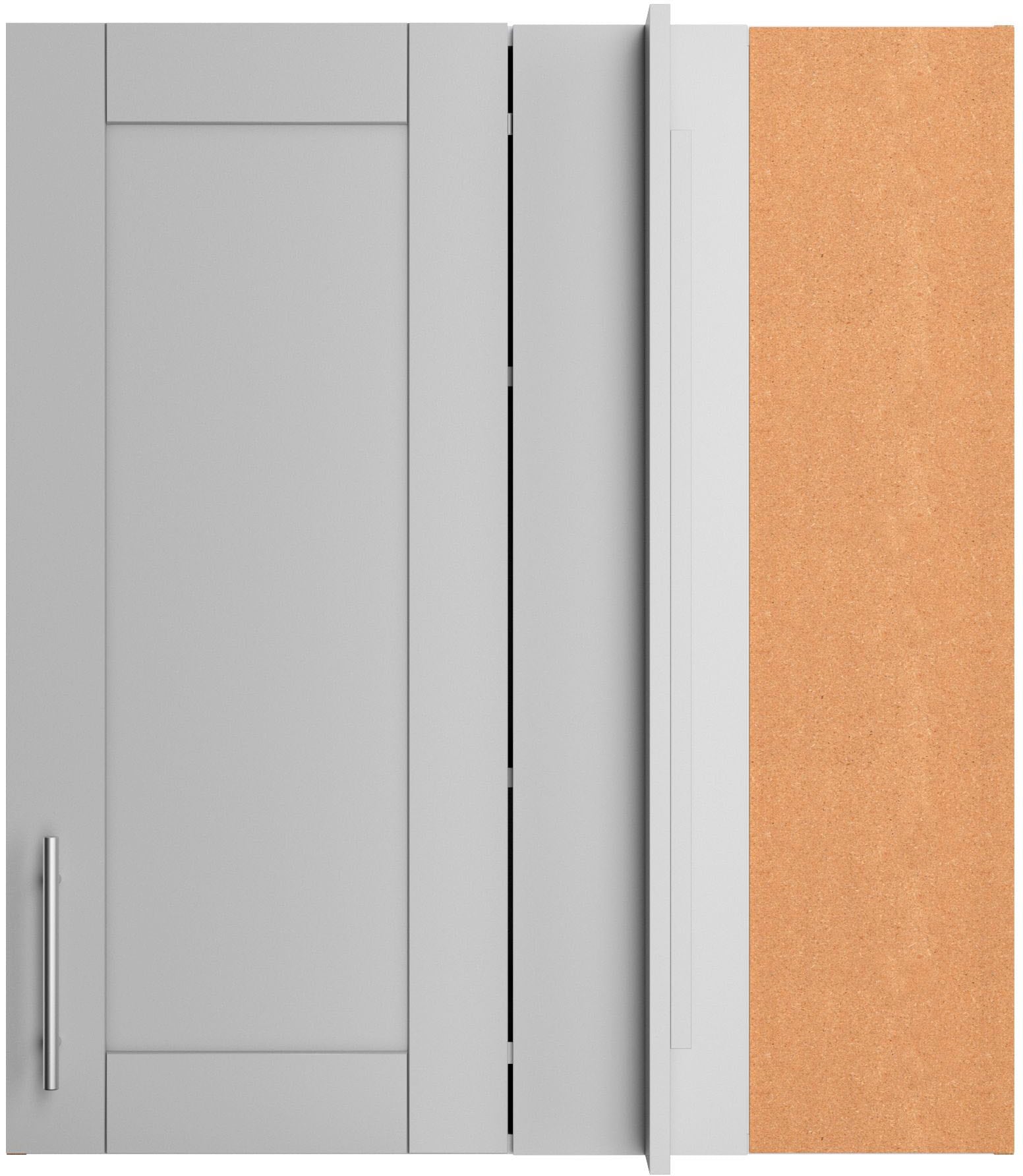 KOCHSTATION Eckhängeschrank »KS-Ahus«, Breite 80 x 45 cm