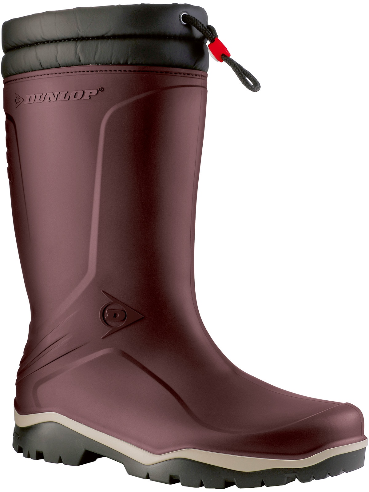 Dunlop Gummistiefel »Stiefel MU0KV45 Blizzard Burgunderrot/Grau/Schwarz«