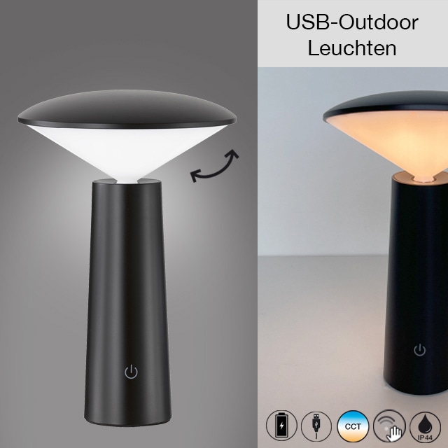 FHL easy! LED Außen-Tischleuchte »Pinto«, 1 flammig-flammig im OTTO Online  Shop