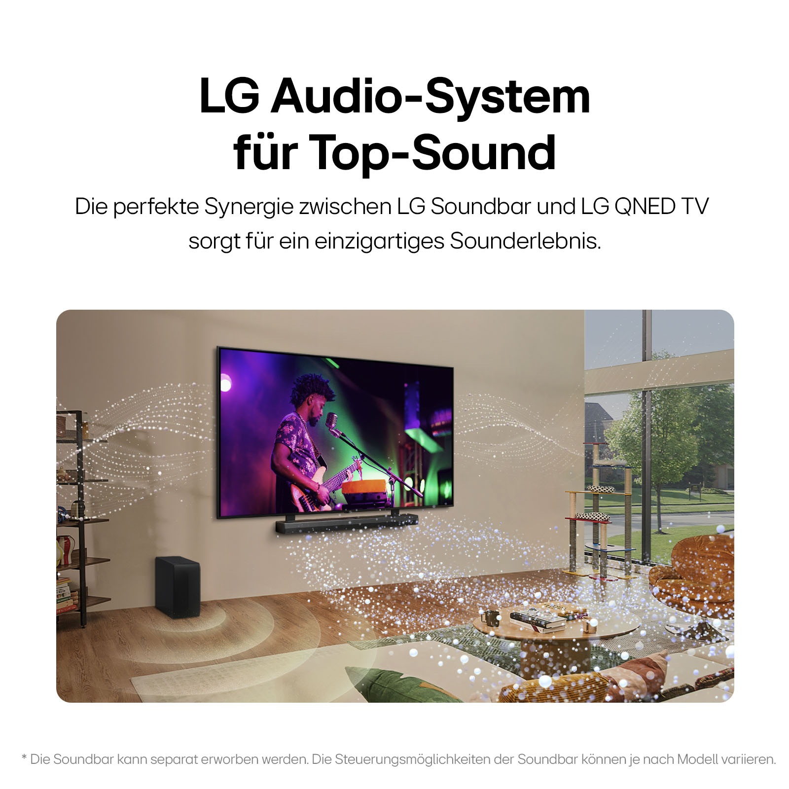 LG QNED-Fernseher »55QNED85T6C«, 4K Ultra HD, Smart-TV