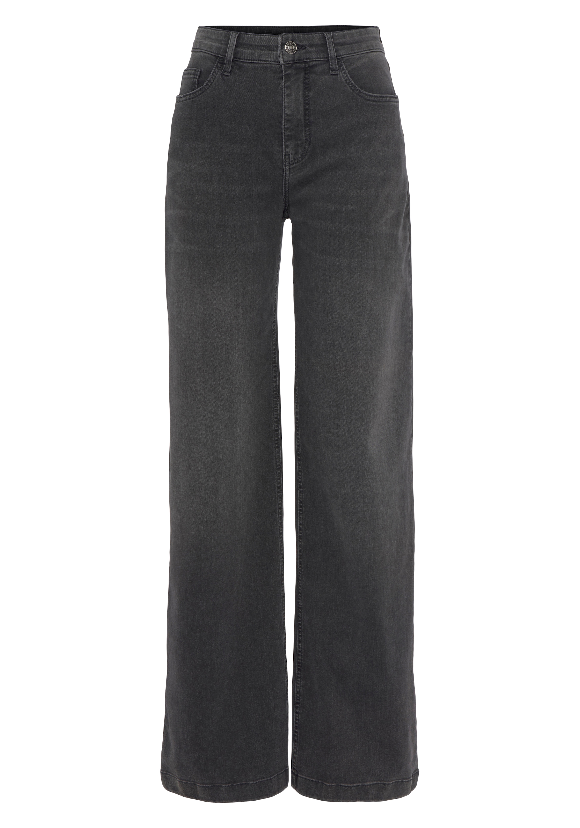 MAC Weite Jeans »Wide-Leg«, Schmale Hüfte und weites Bein in weicher  Qualität online bei OTTO