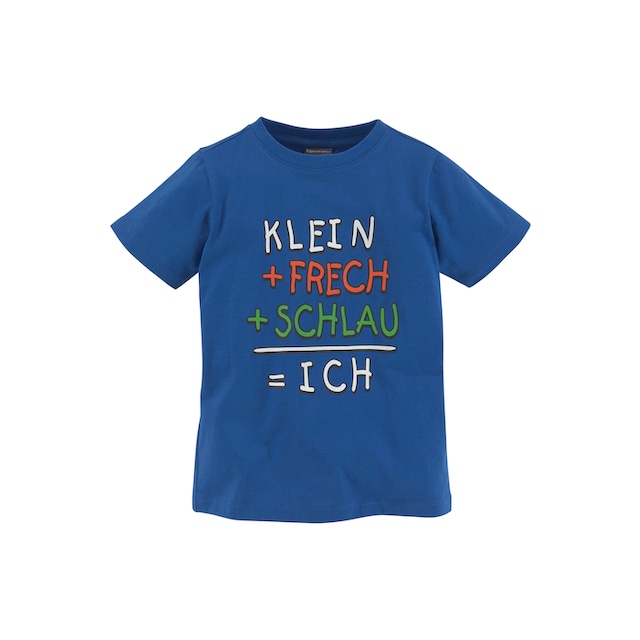 KIDSWORLD T-Shirt »KLEIN+FRECH+SCHLAU...« im OTTO Online Shop