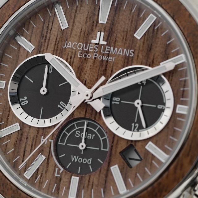 Jacques Lemans Solaruhr »Eco Power Solar Wood, 1-2115B« online shoppen bei  OTTO