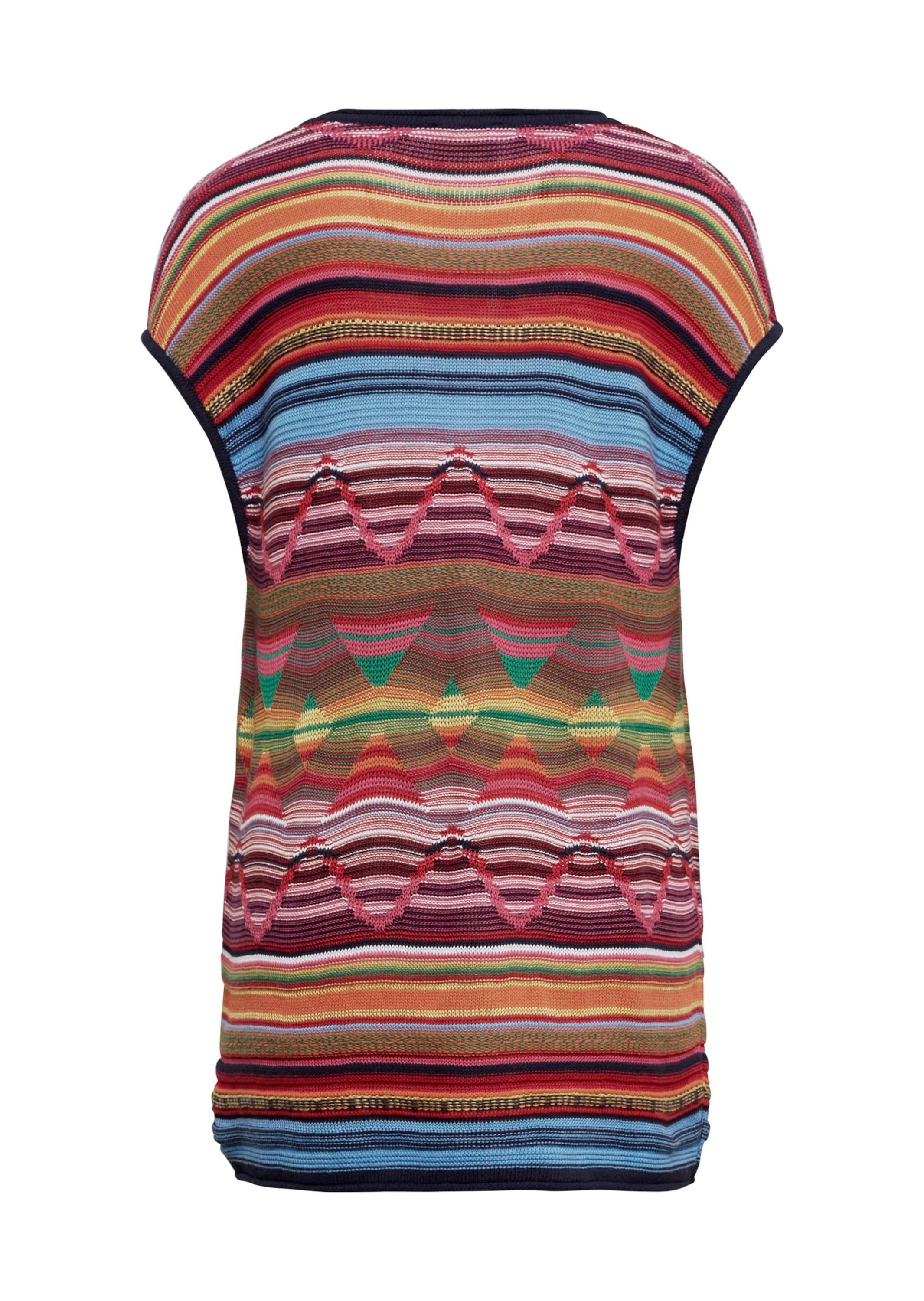 GOLDNER Strickpullover »Stricktop Bequemes Top mit kombinationsstarkem Dessin«