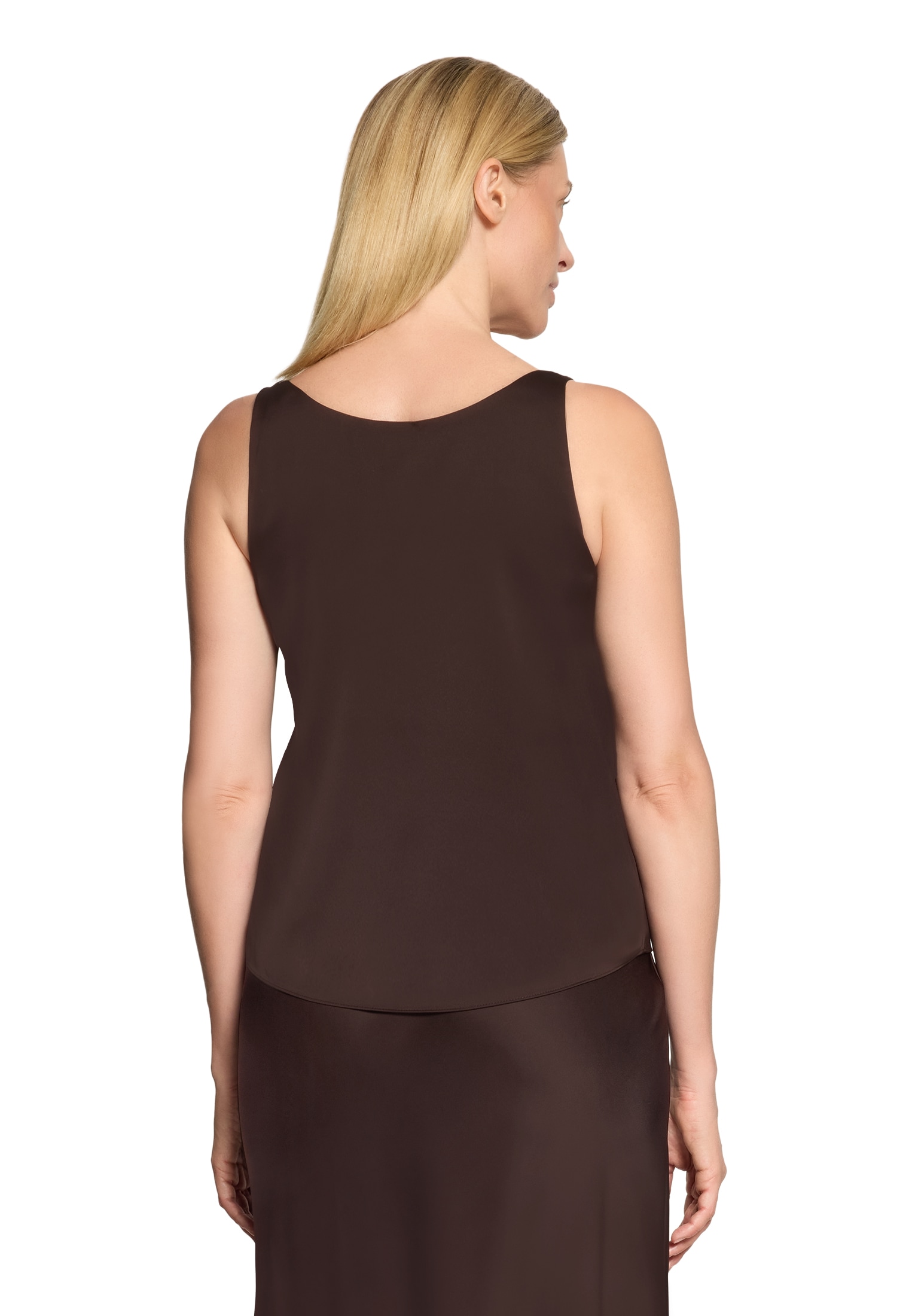 Vera Mont Satinbluse »Satin-Bluse mit V-Ausschnitt«
