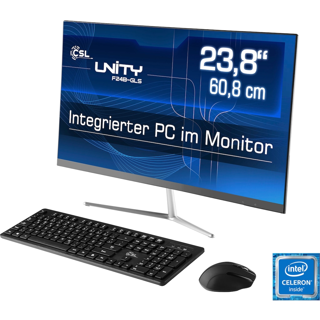 CSL All-in-One PC »Unity F24-GLS mit Windows 10 Pro«