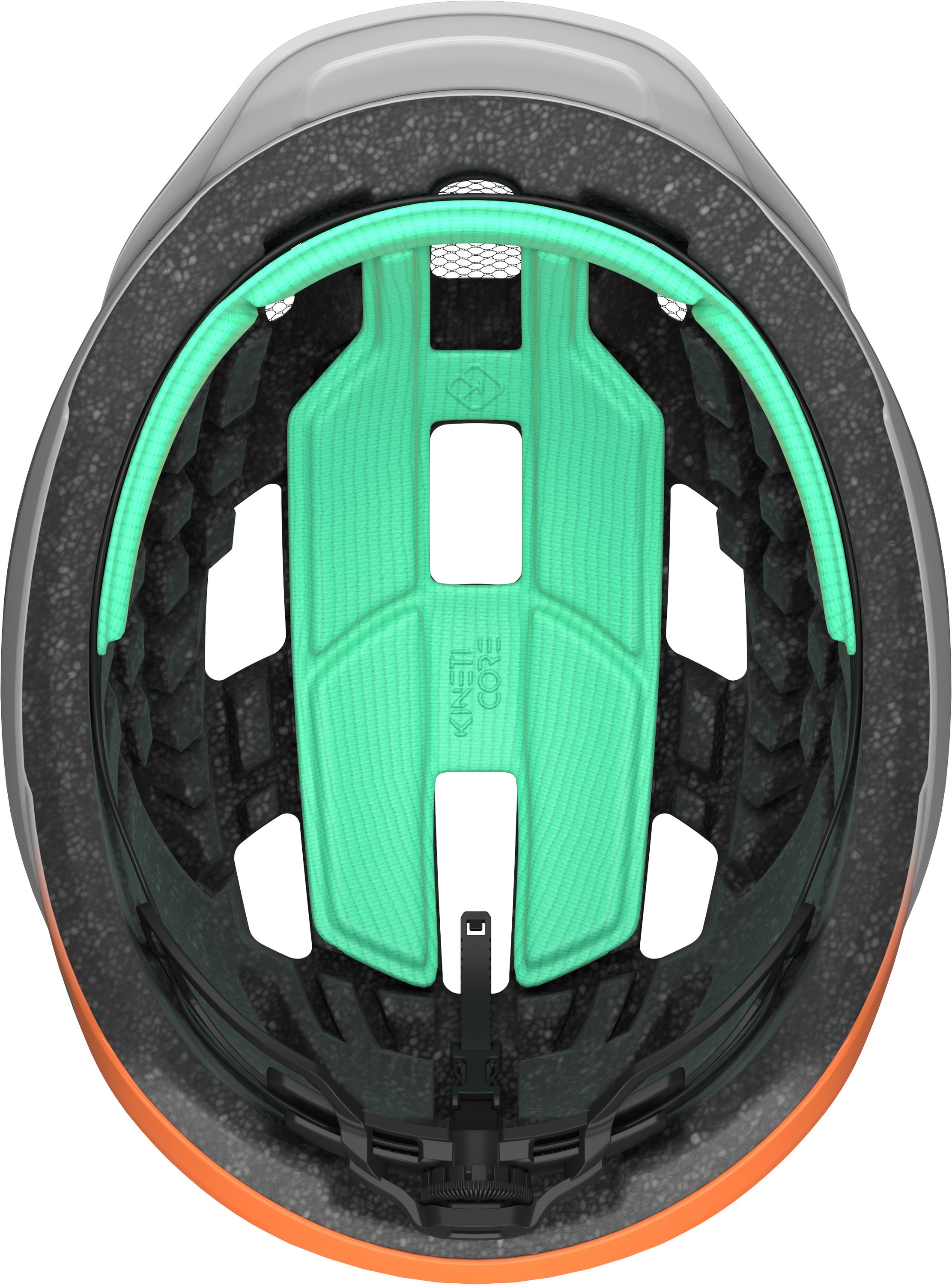 Lazer Fahrradhelm »Fahrradhelm Cerro KinetiCore, White Flash Orange«