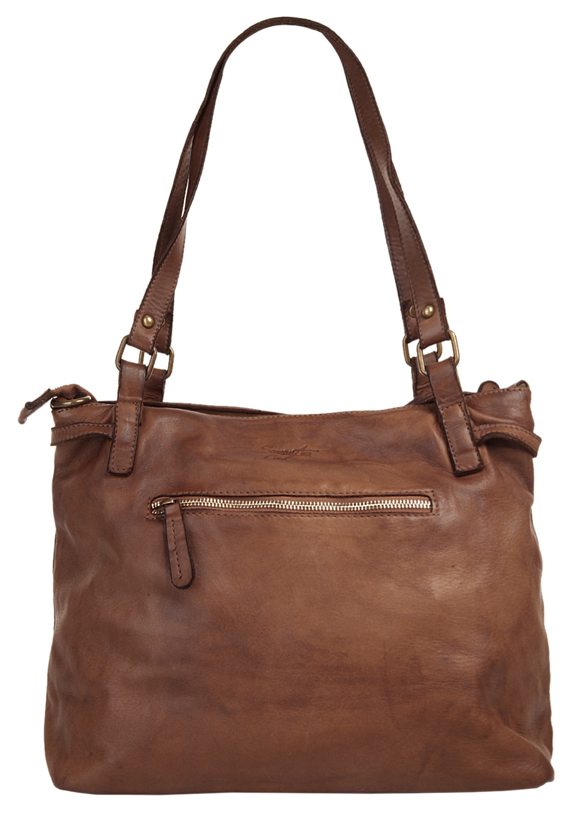 Samantha Look Shopper, echt Leder, Made in Italy